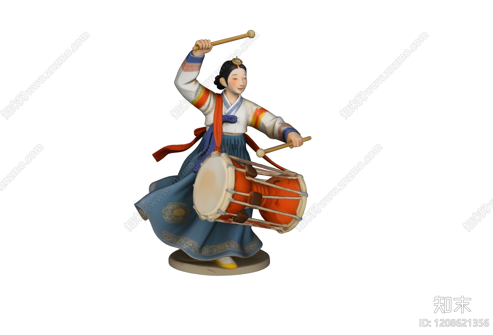 现代雕塑SU模型下载【ID:1208621356】