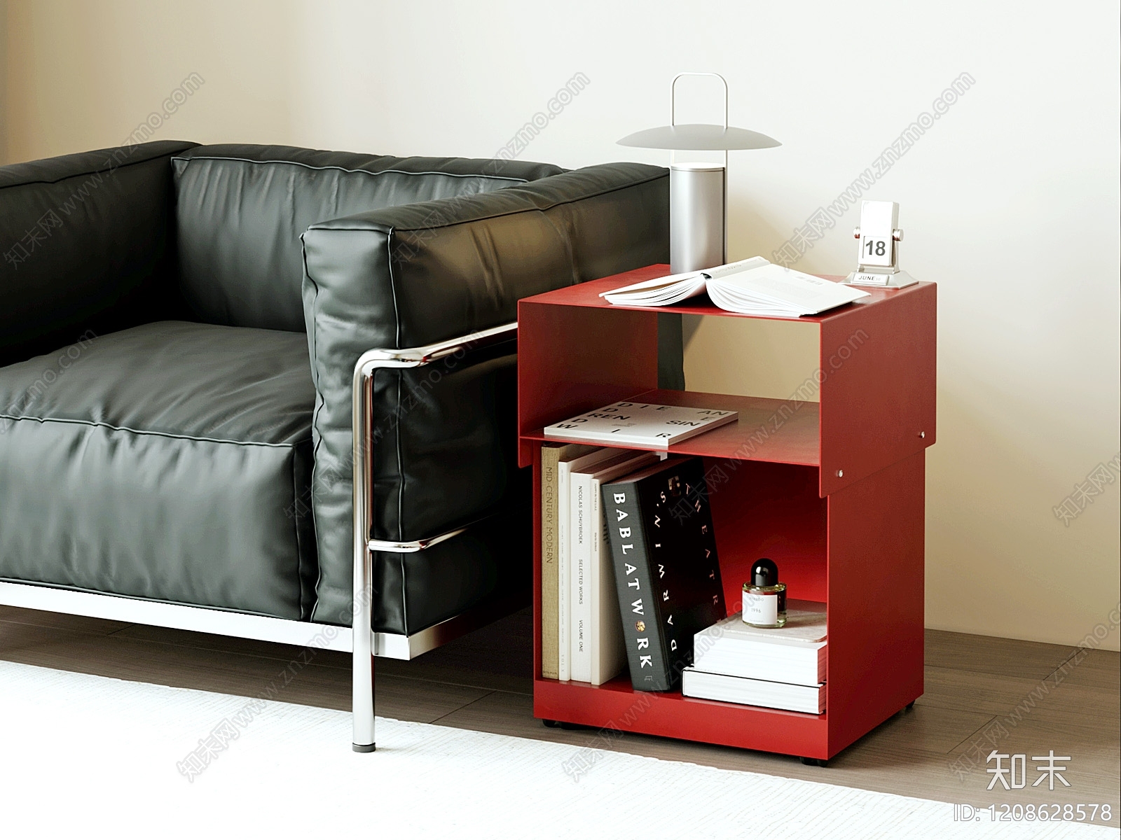 现代中古边几SU模型下载【ID:1208628578】