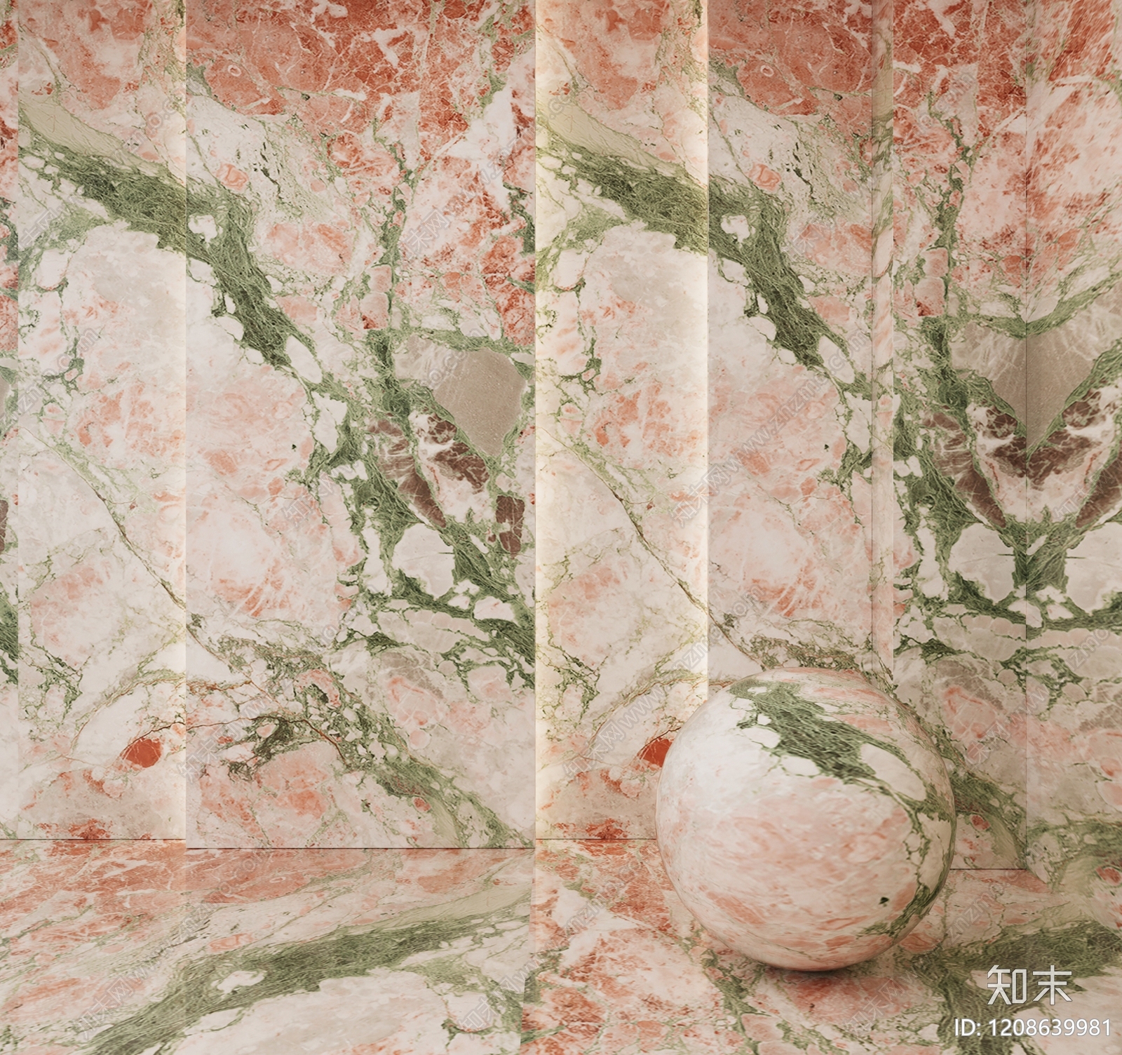 意式轻奢地砖3D模型下载【ID:1208639981】