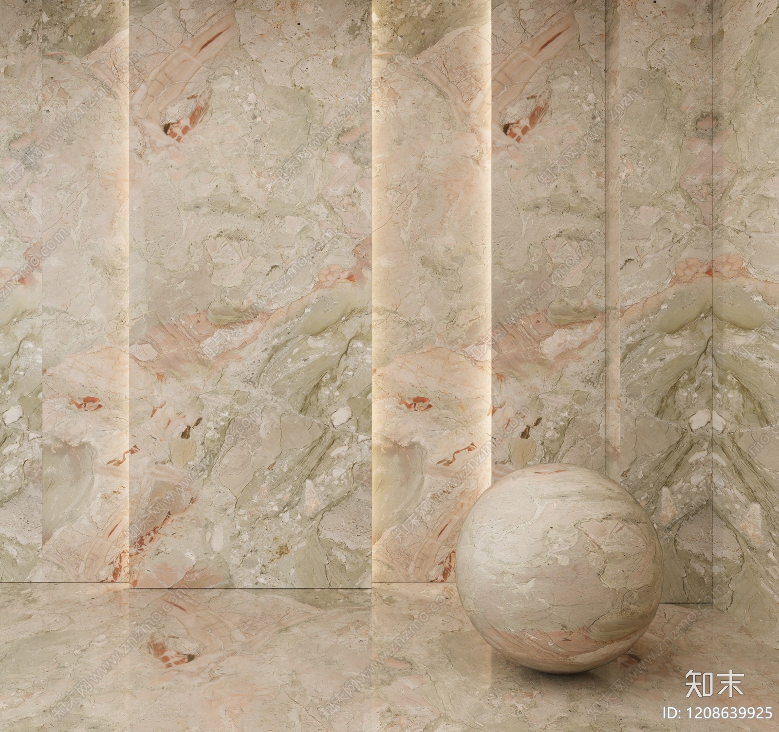 意式极简地砖3D模型下载【ID:1208639925】