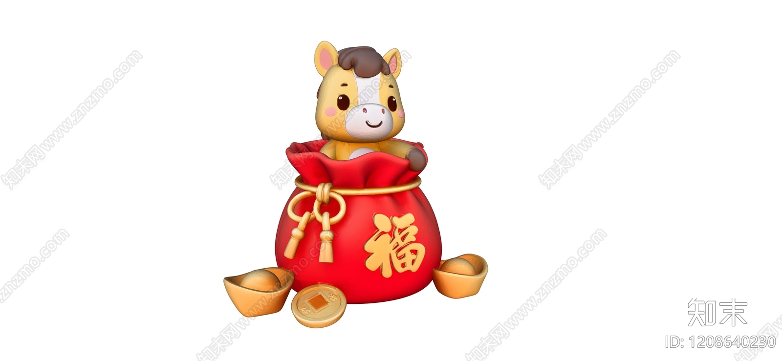 中式雕塑SU模型下载【ID:1208640230】