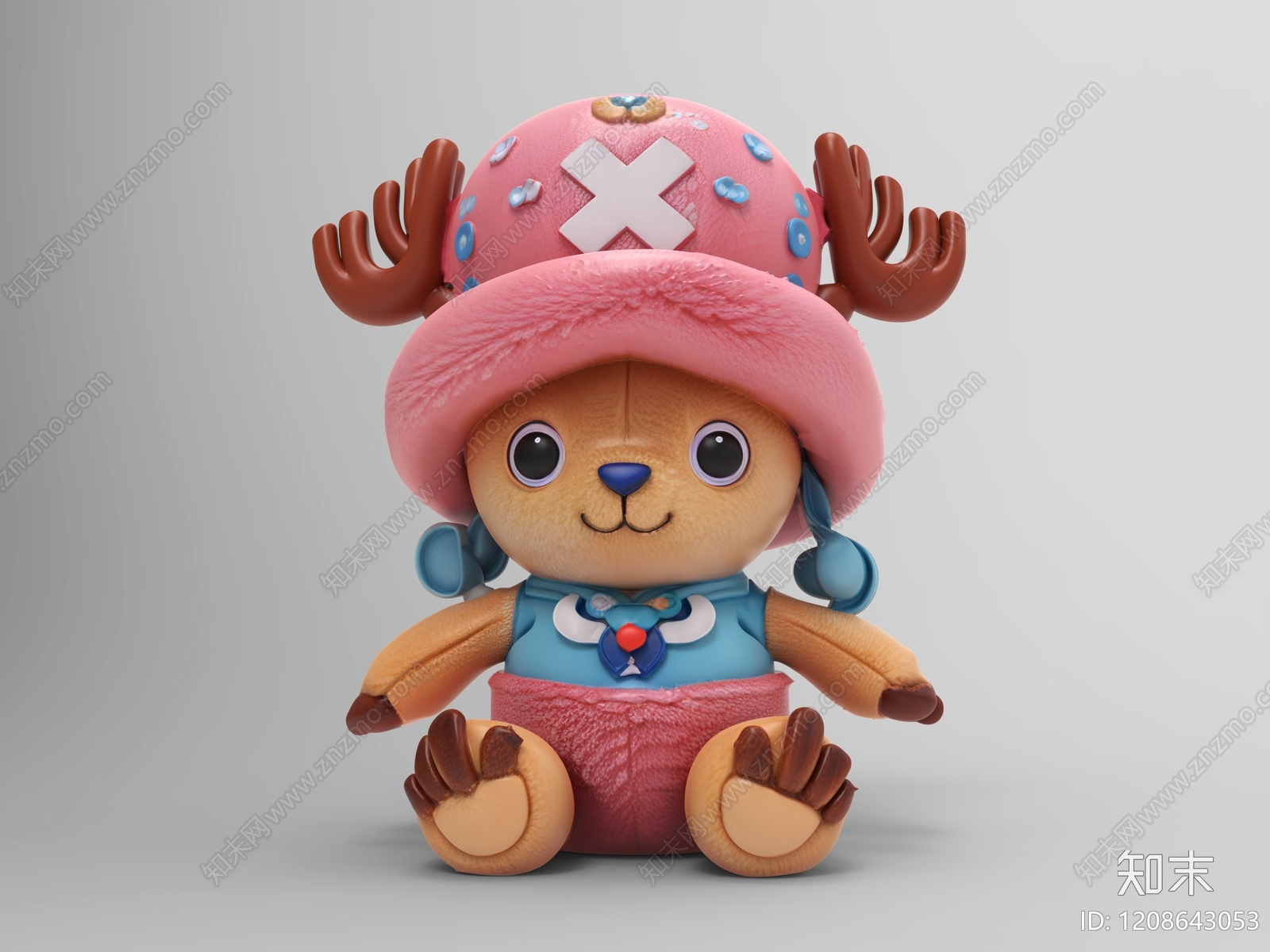 卡通玩偶风玩具3D模型下载【ID:1208643053】