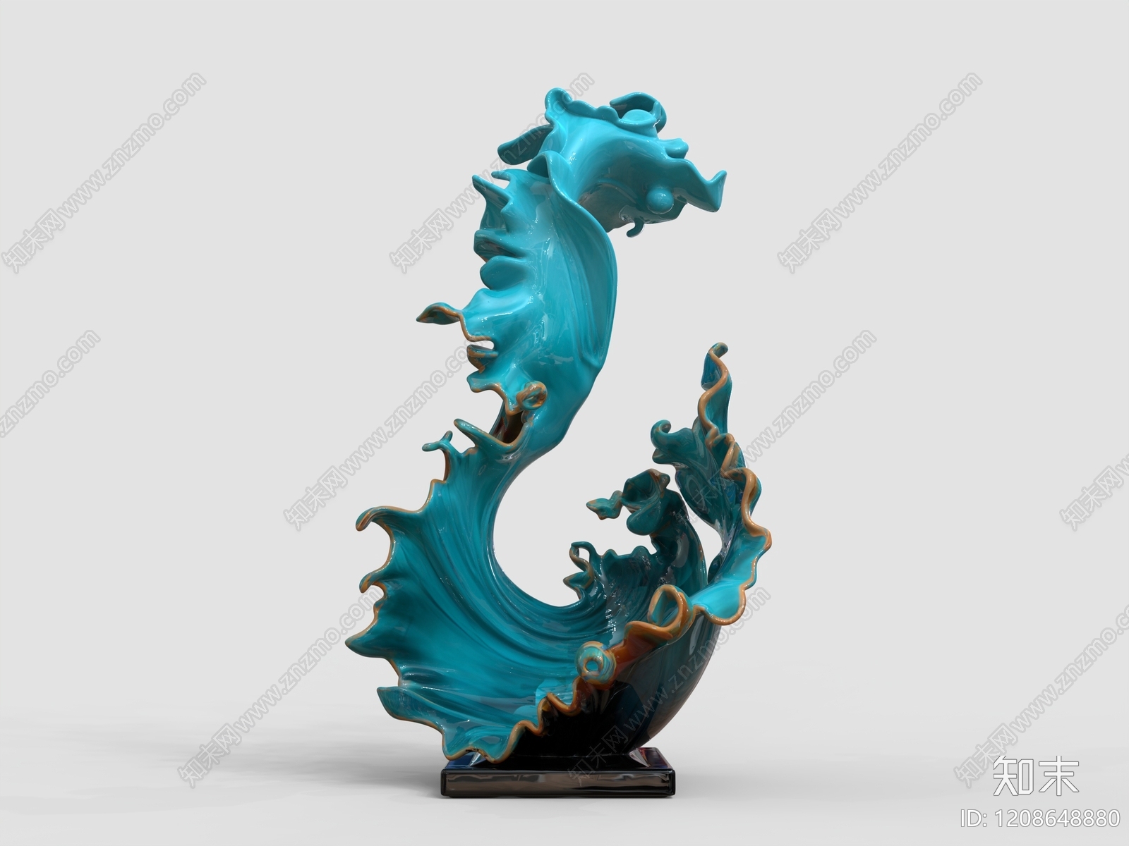 现代艺术雕塑雕塑摆件3D模型下载【ID:1208648880】