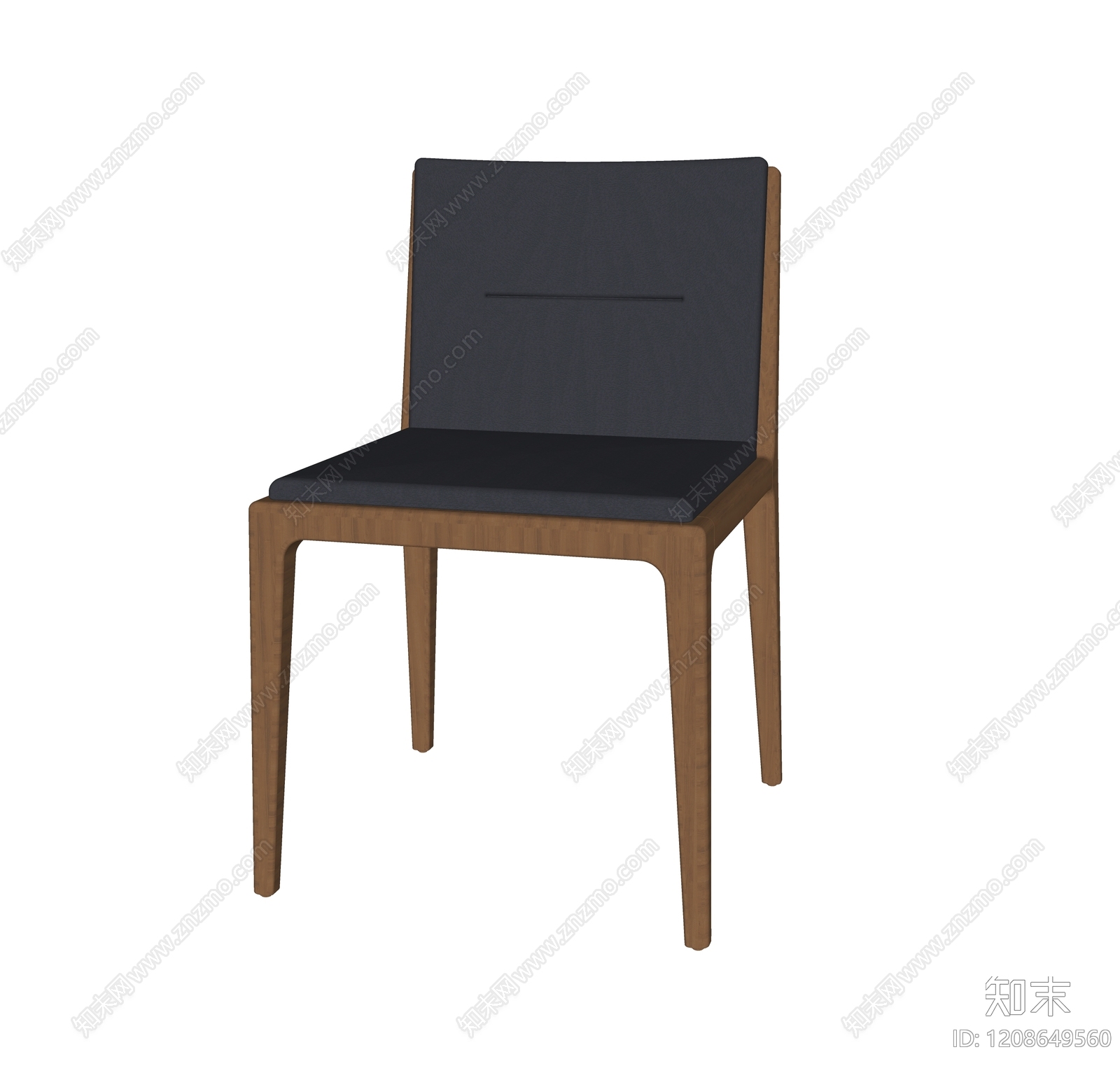 中古法式餐椅SU模型下载【ID:1208649560】