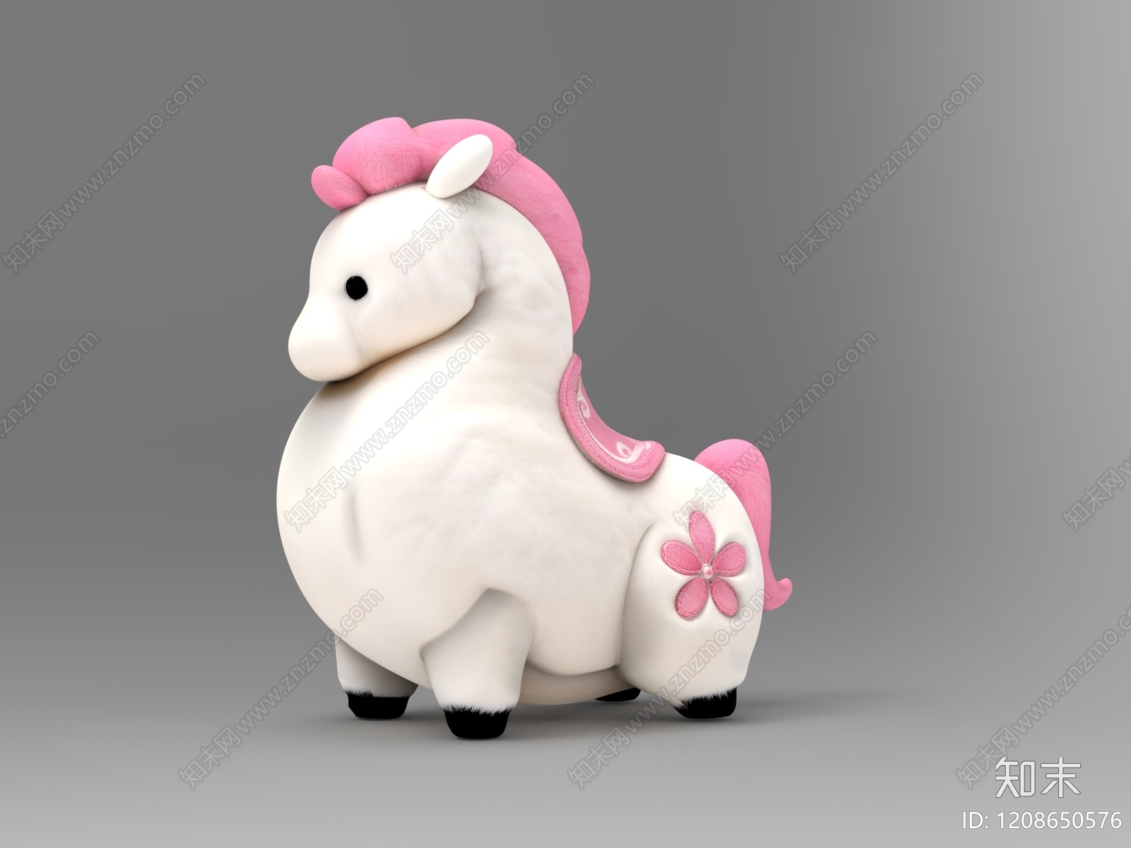 萌系卡通其他动物3D模型下载【ID:1208650576】