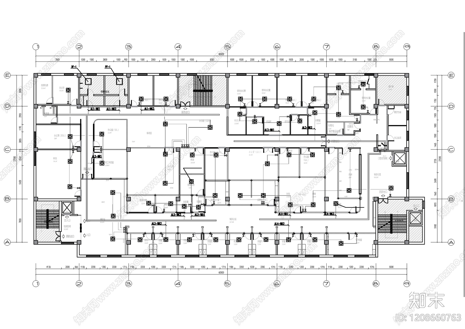 电气图cad施工图下载【ID:1208660763】