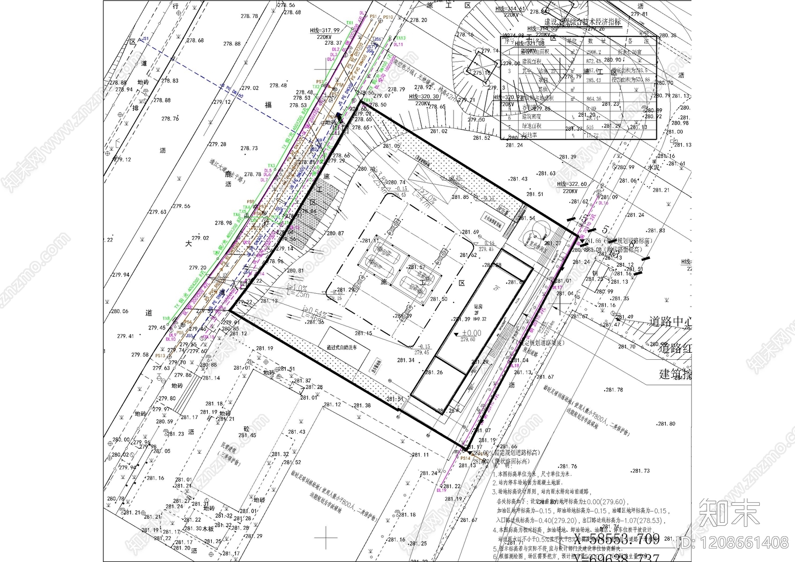 建筑平面布置图施工图下载【ID:1208661408】_知末案例馆