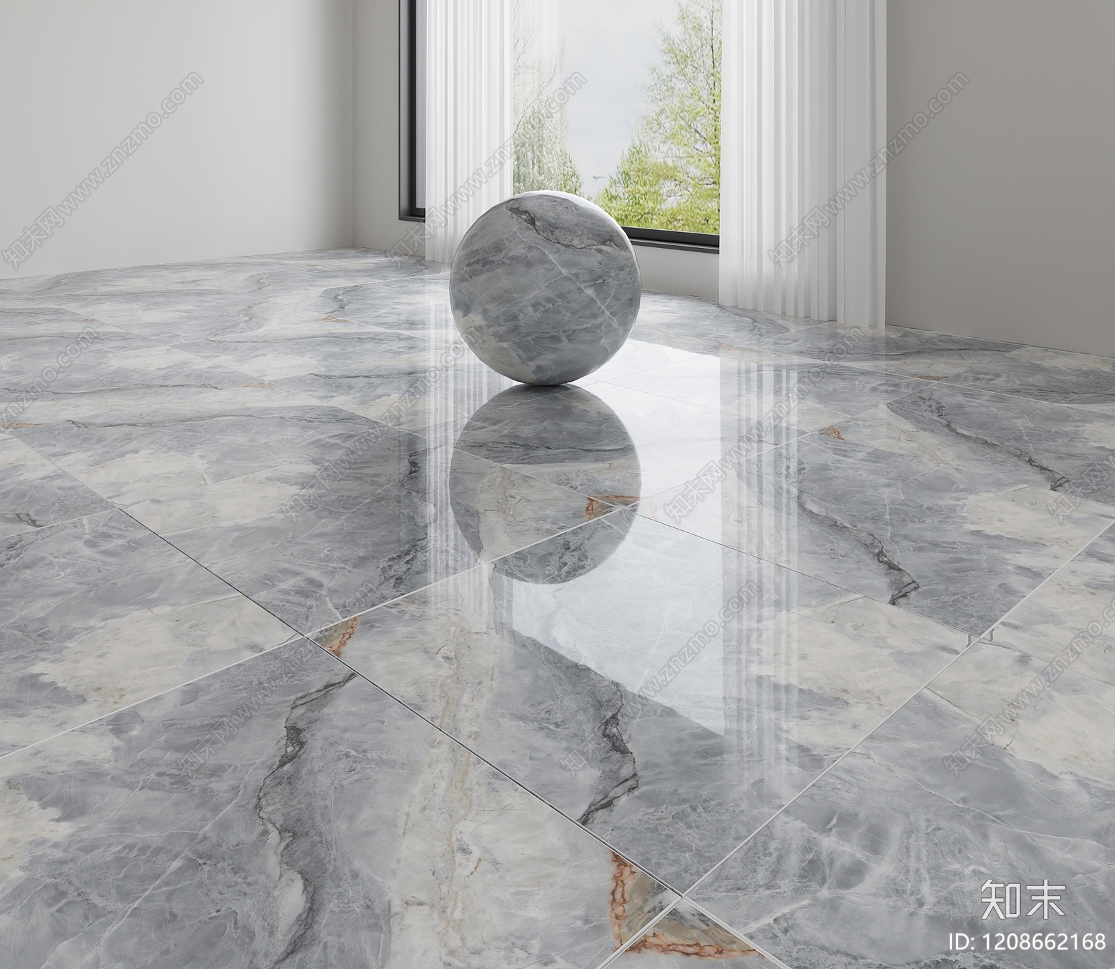 极简地砖3D模型下载【ID:1208662168】