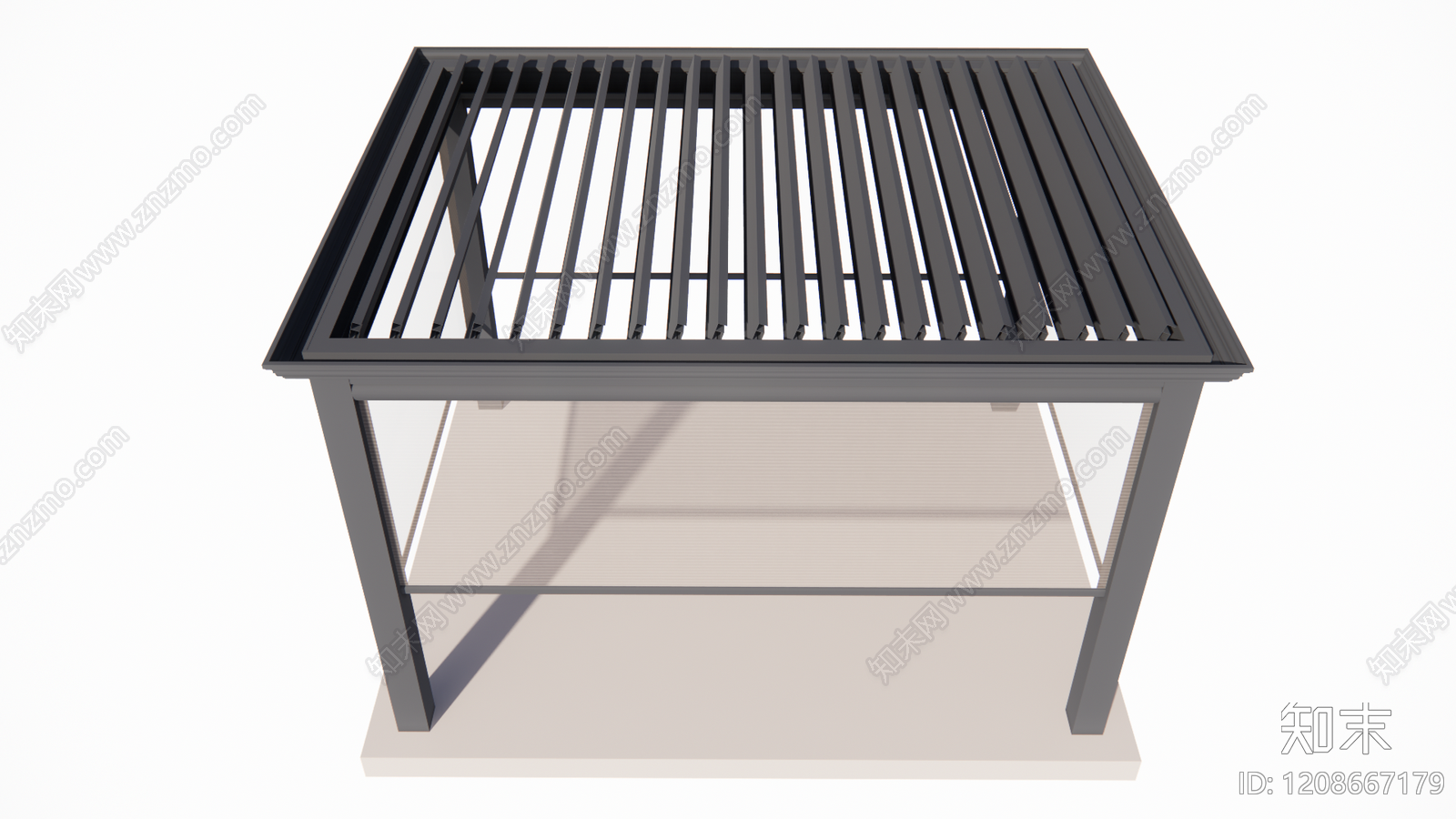 现代欧式亭子SU模型下载【ID:1208667179】