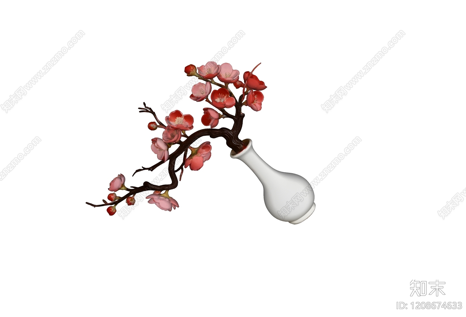 现代新中式雕塑SU模型下载【ID:1208674633】