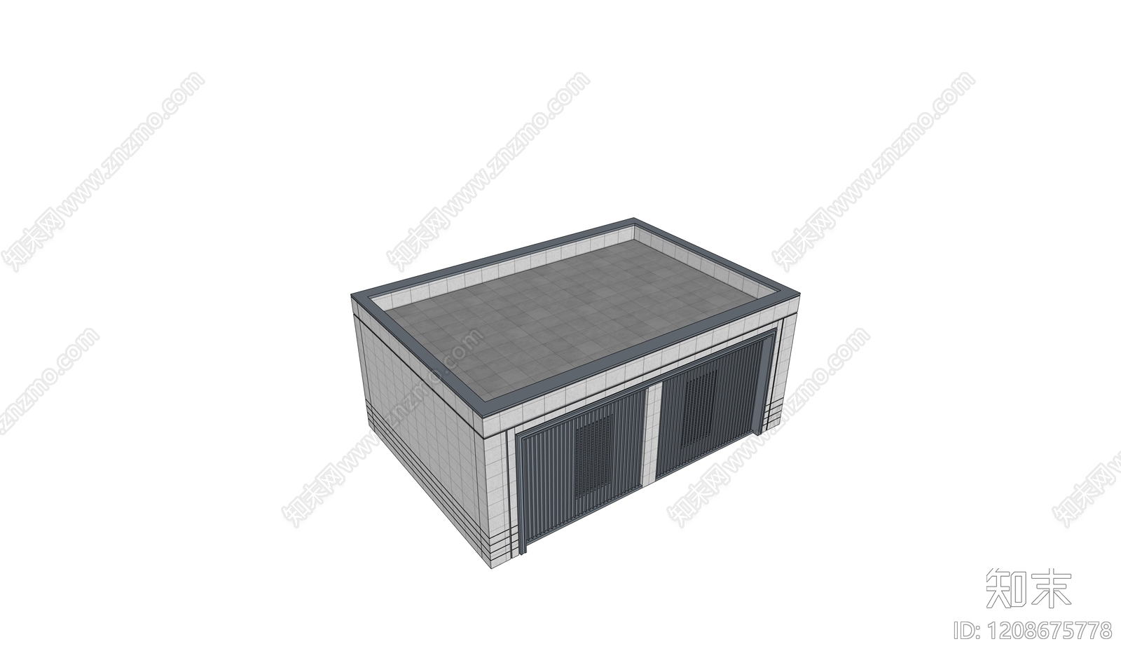 现代简约其他公共建筑SU模型下载【ID:1208675778】