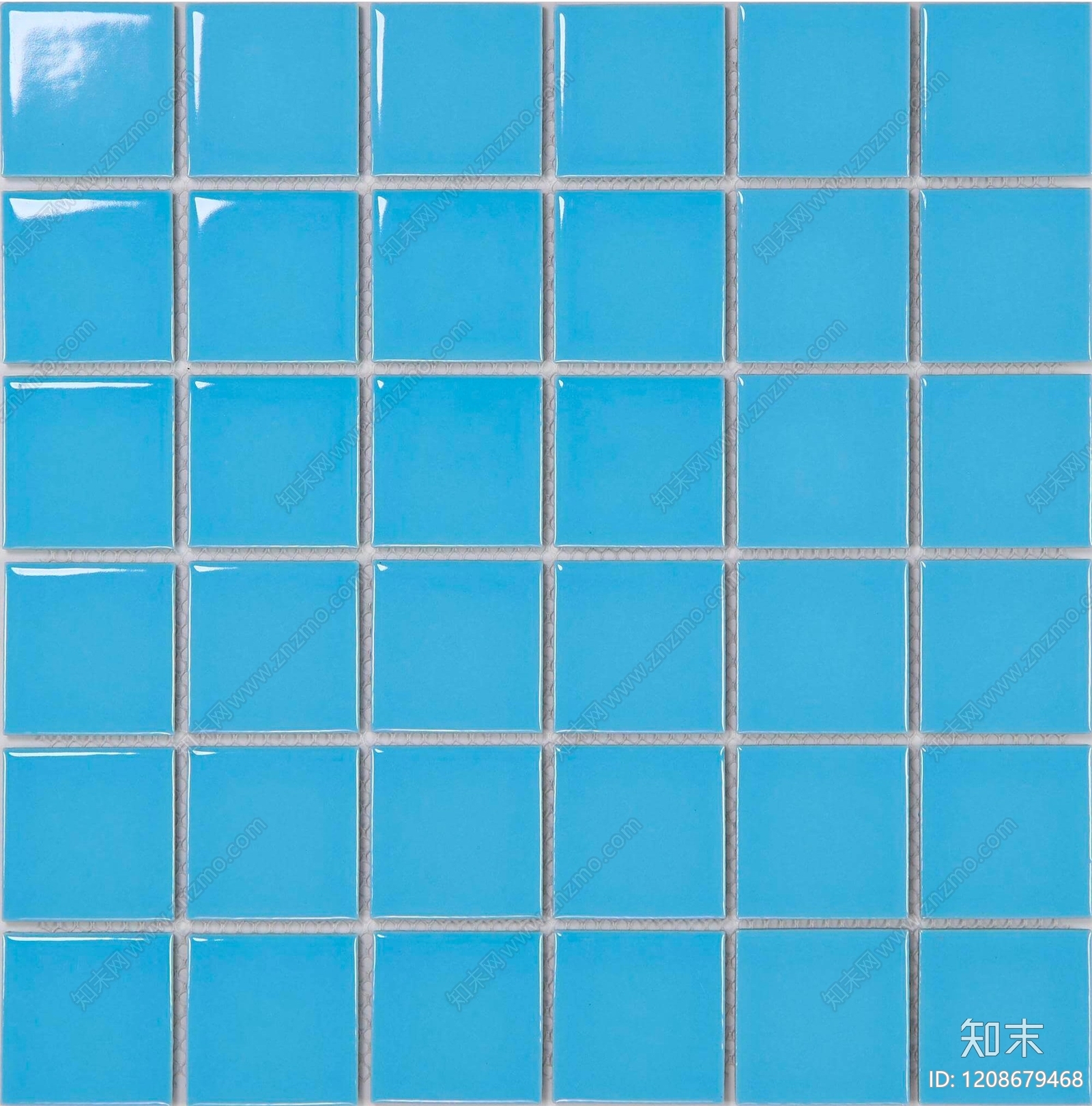 现代复古蓝色马赛克贴图下载【ID:1208679468】