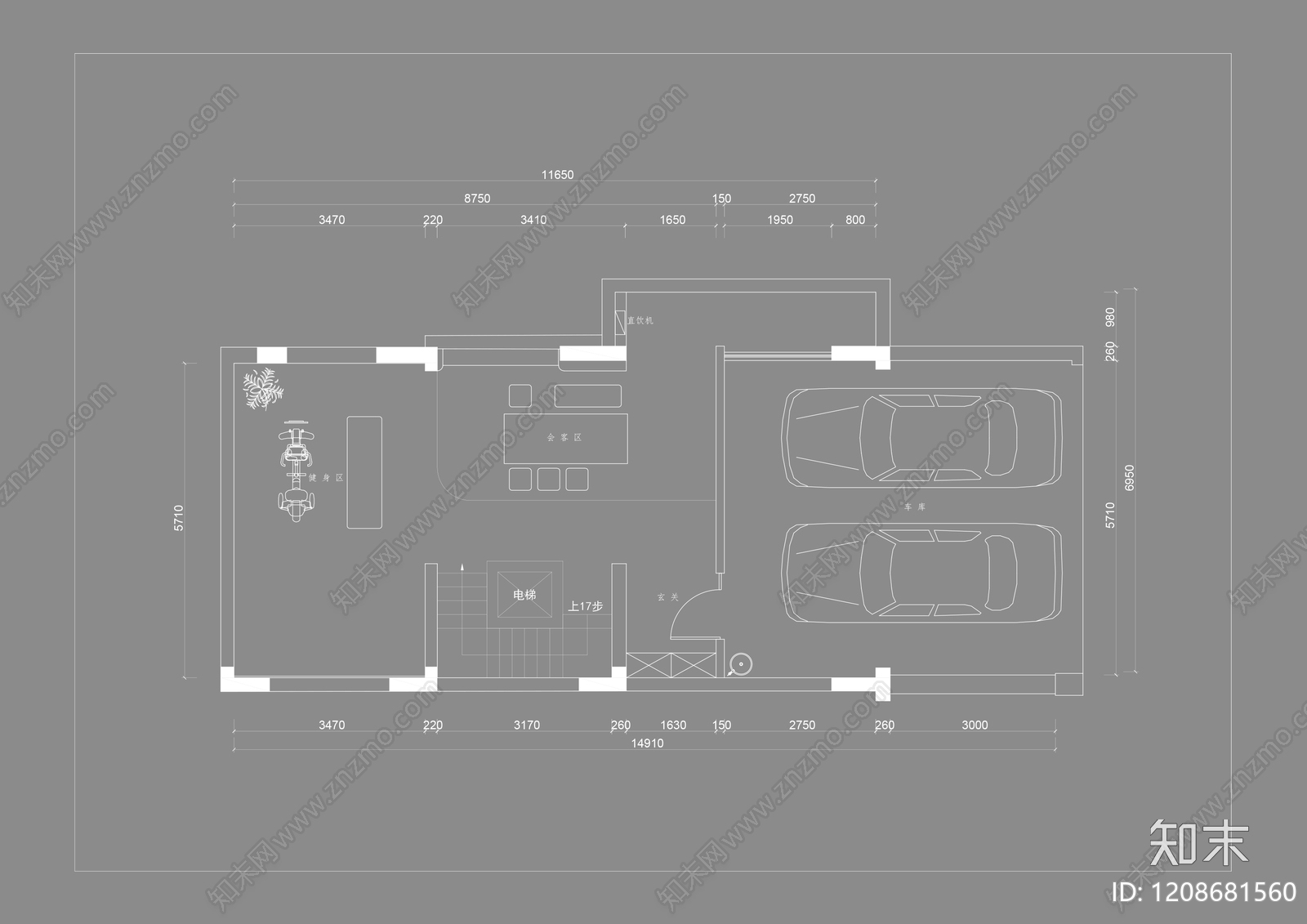 样板间cad施工图下载【ID:1208681560】