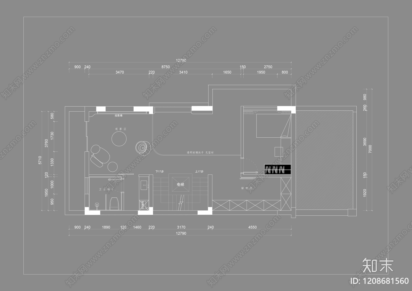 样板间cad施工图下载【ID:1208681560】