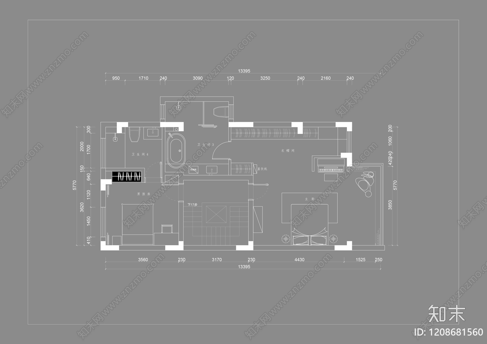 样板间cad施工图下载【ID:1208681560】