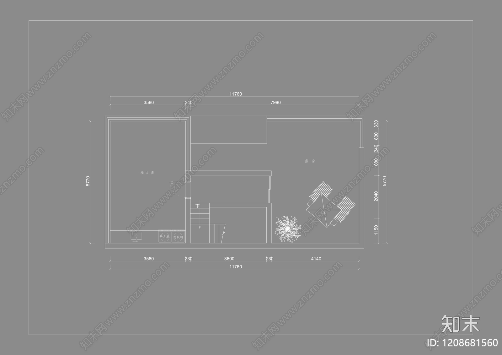样板间cad施工图下载【ID:1208681560】