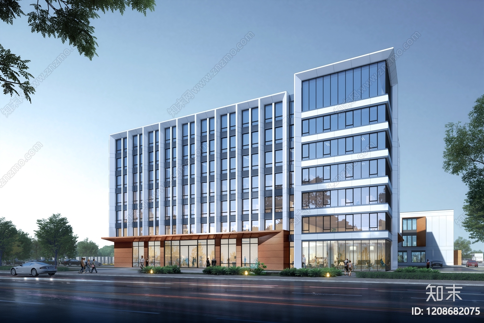 现代其他工业建筑SU模型下载【ID:1208682075】