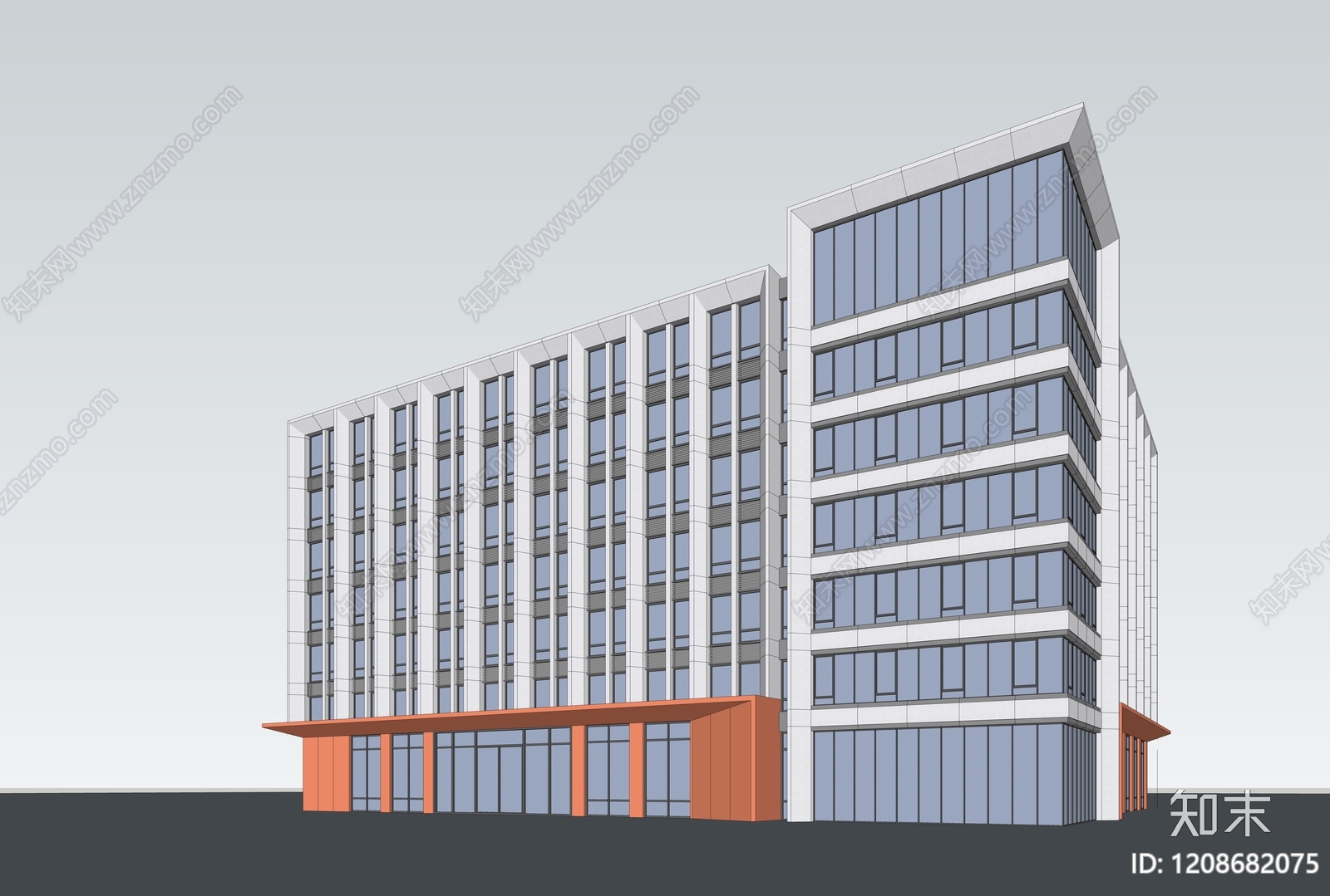 现代其他工业建筑SU模型下载【ID:1208682075】
