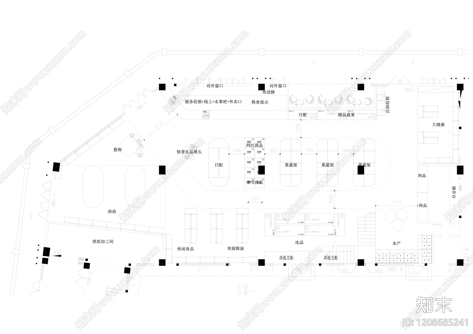 工装平面图施工图下载【ID:1208685241】