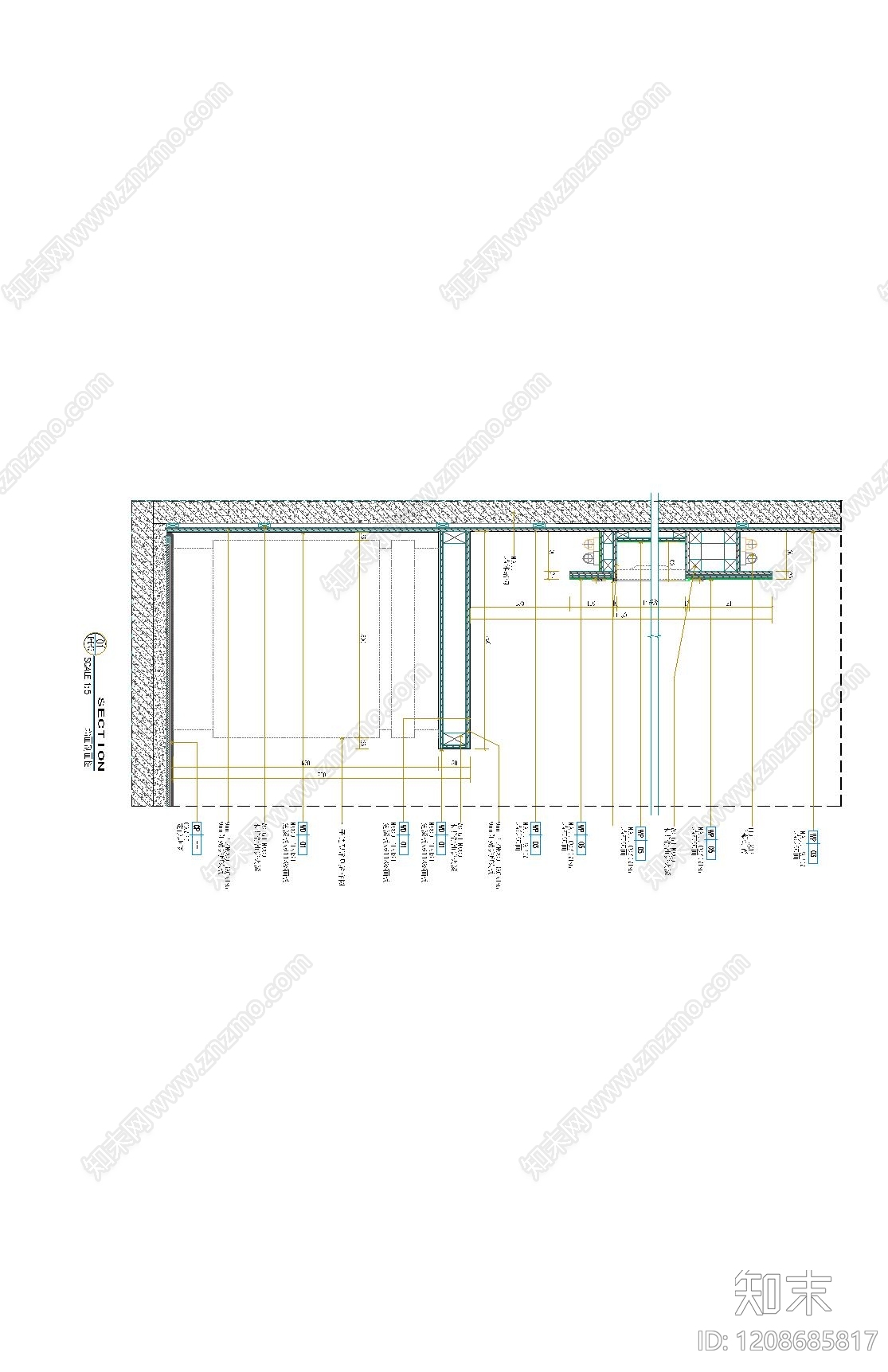 柜体节点施工图下载【ID:1208685817】