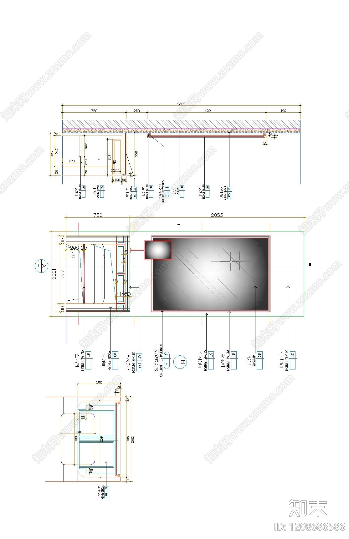 柜体节点施工图下载【ID:1208686586】