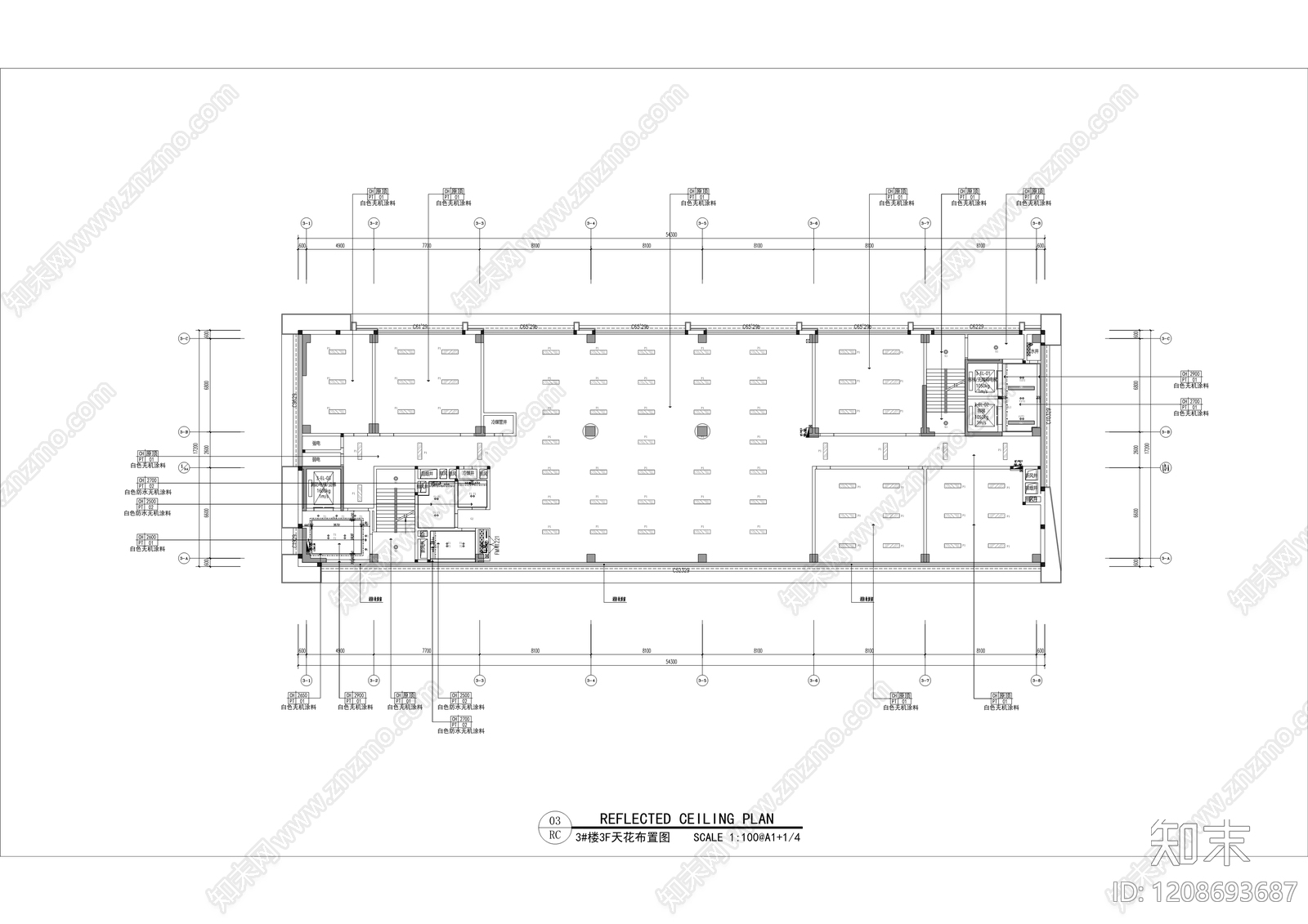 现代医院cad施工图下载【ID:1208693687】