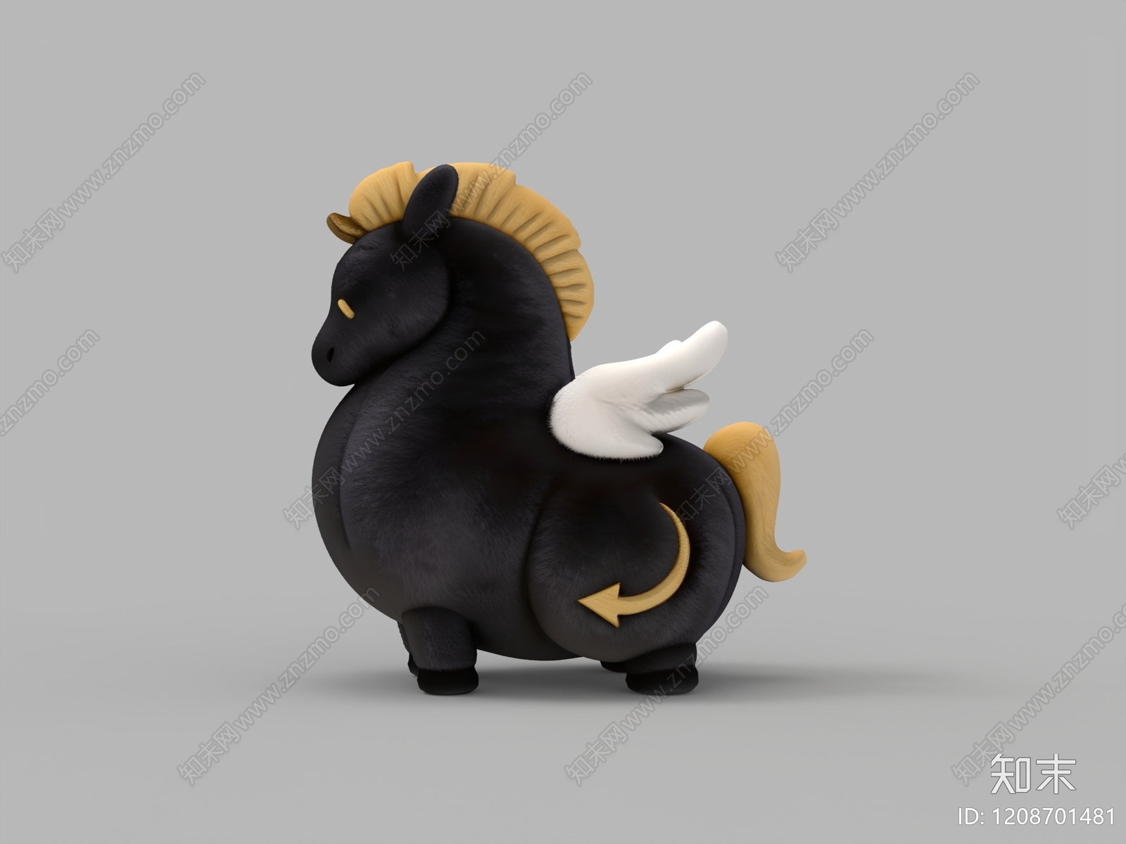 毛绒玩具3D模型下载【ID:1208701481】