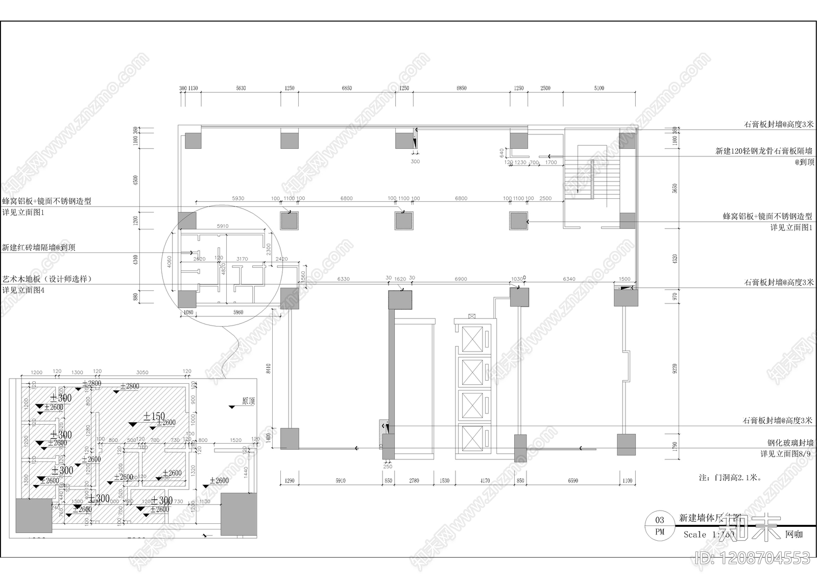 现代网吧cad施工图下载【ID:1208704553】