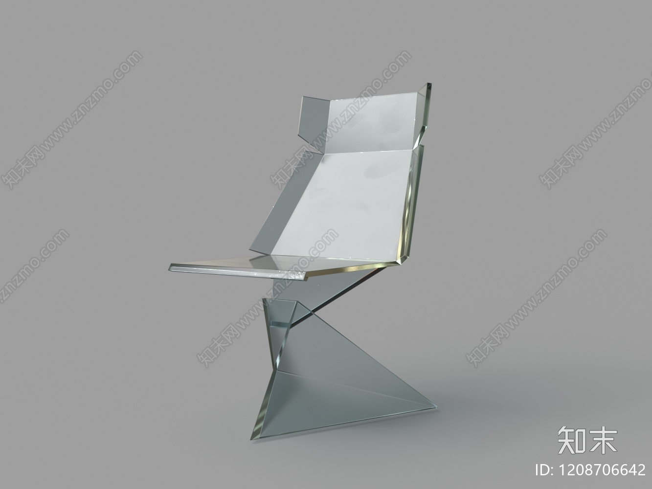极简主义其他椅子3D模型下载【ID:1208706642】