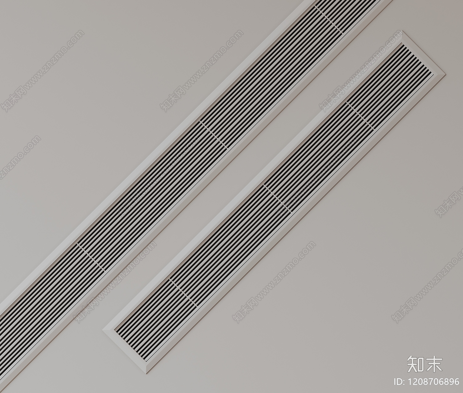 极简空调出风口3D模型下载【ID:1208706896】