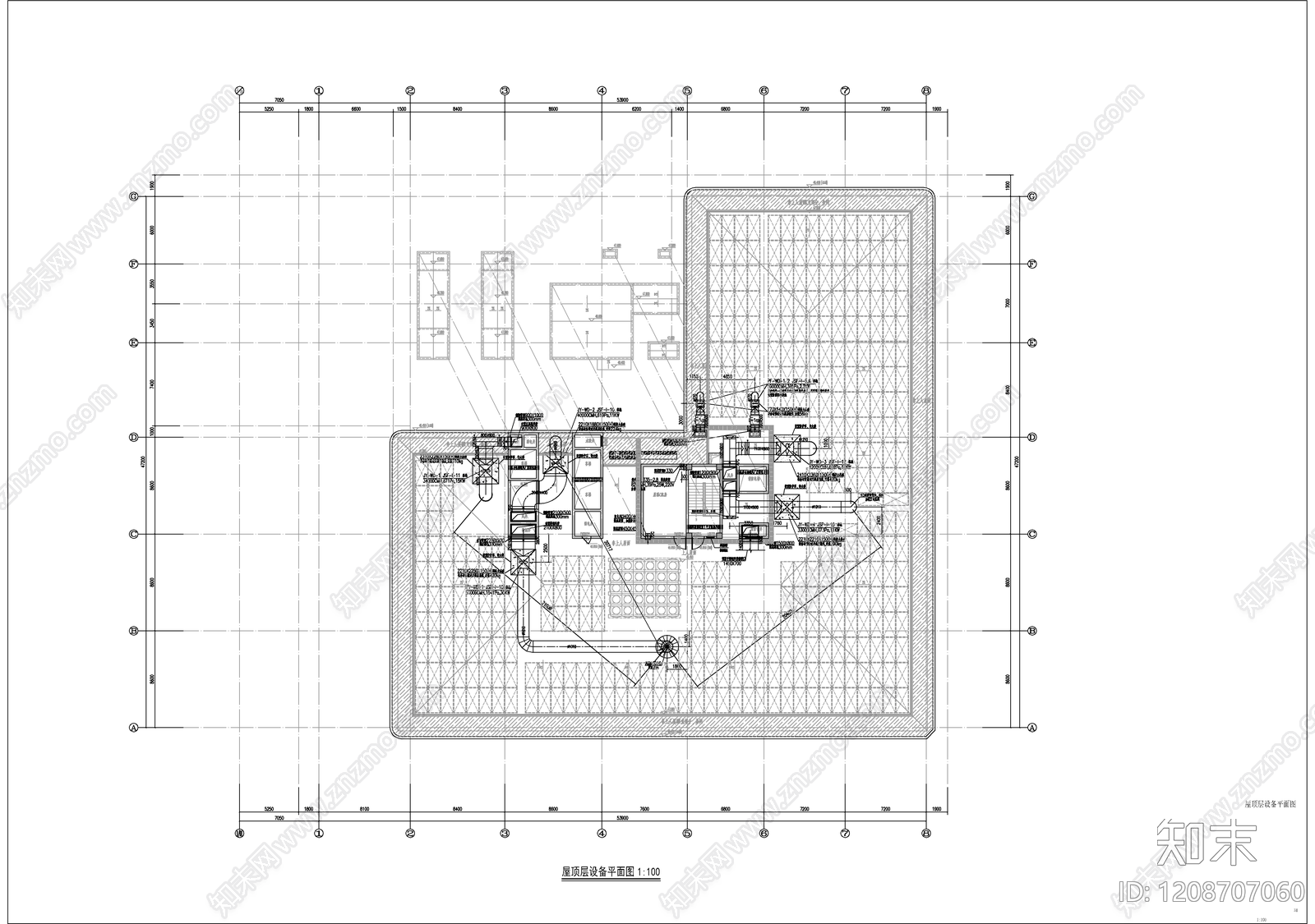 防排烟系统cad施工图下载【ID:1208707060】