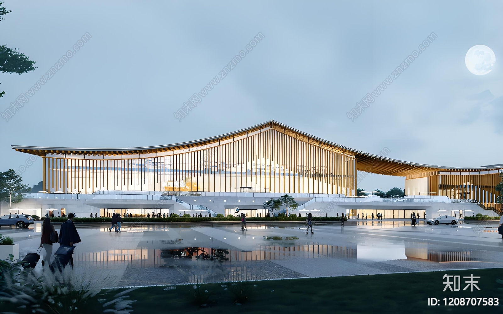 现代其他公共建筑cad施工图下载【ID:1208707583】