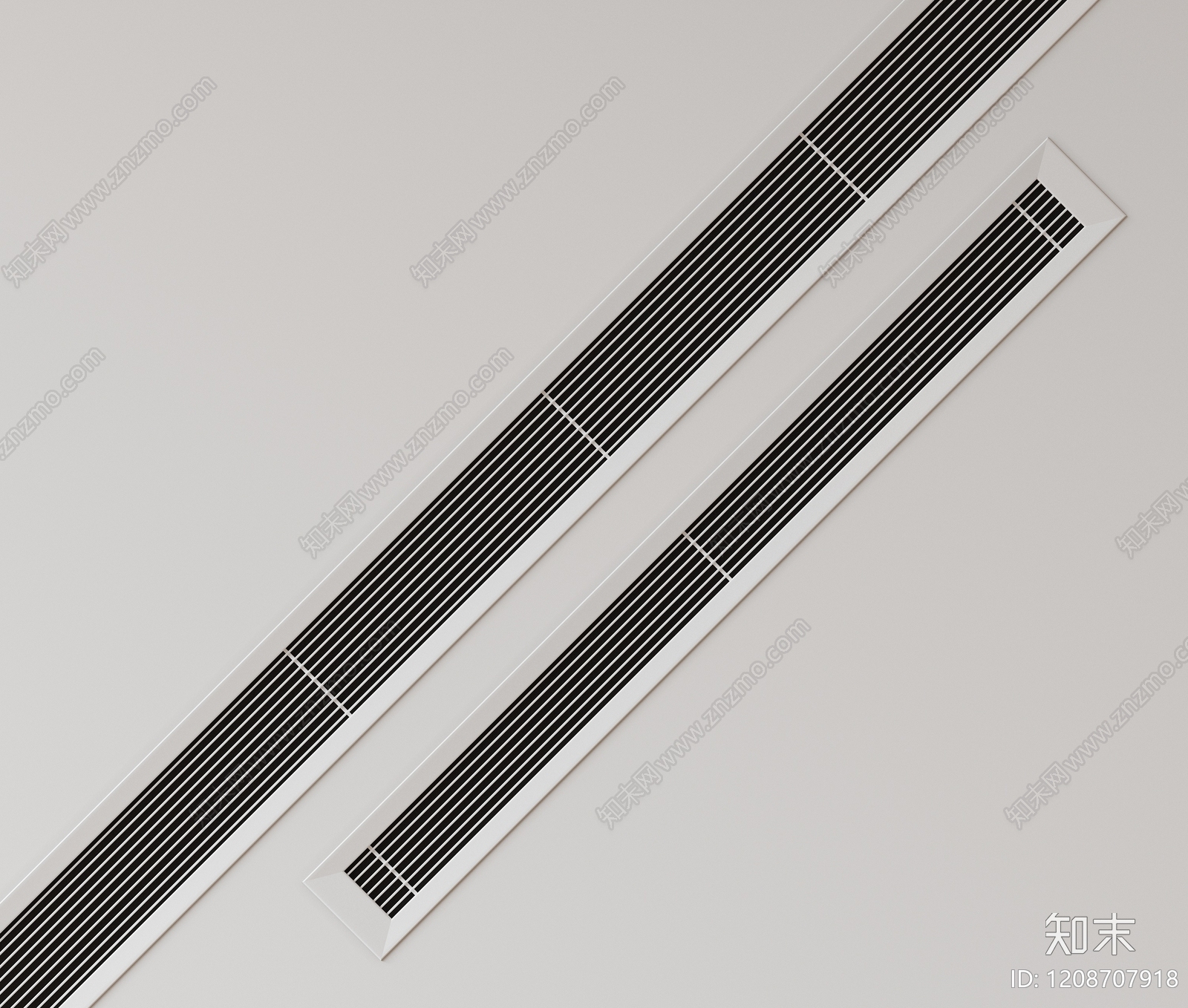 极简空调出风口3D模型下载【ID:1208707918】