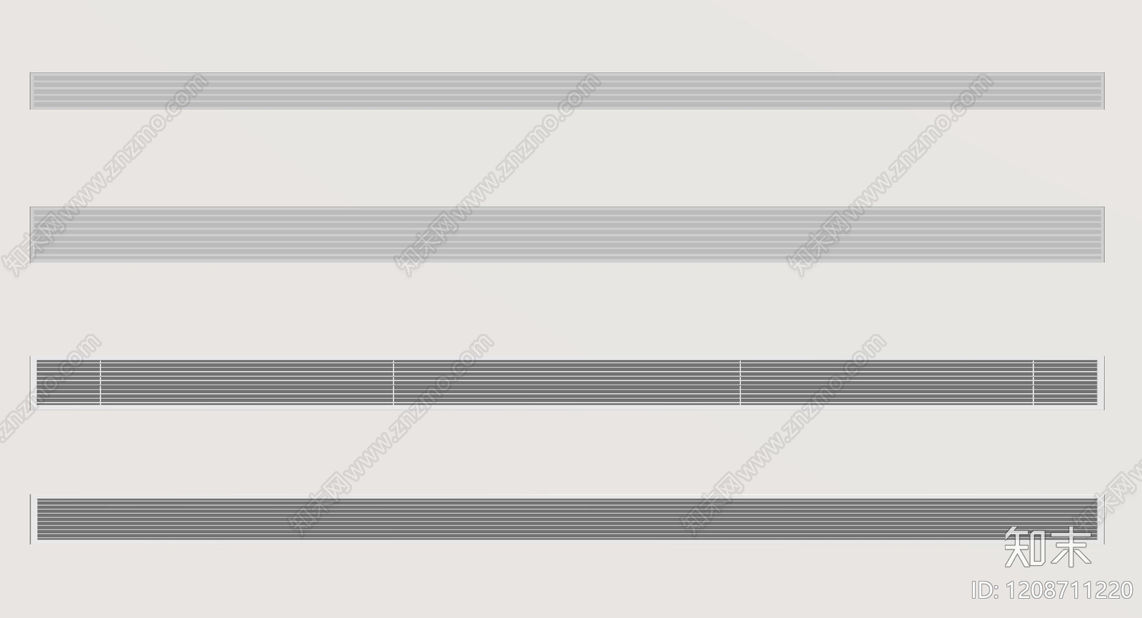 空调出风口SU模型下载【ID:1208711220】