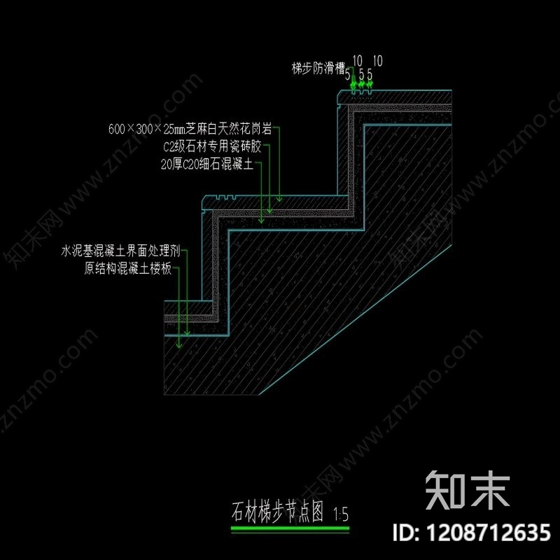 路面节点cad施工图下载【ID:1208712635】