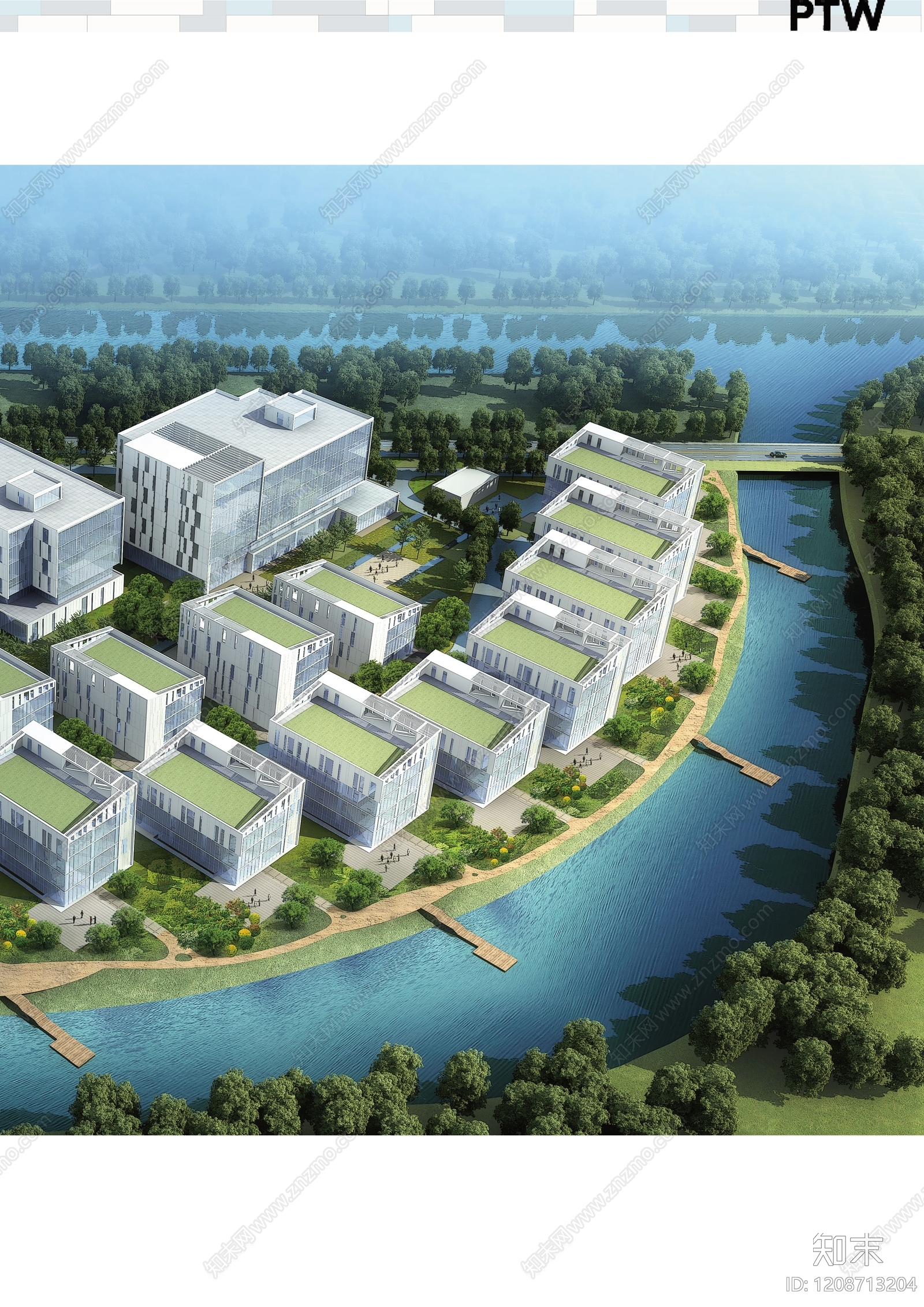 现代简约产业园下载【ID:1208713204】