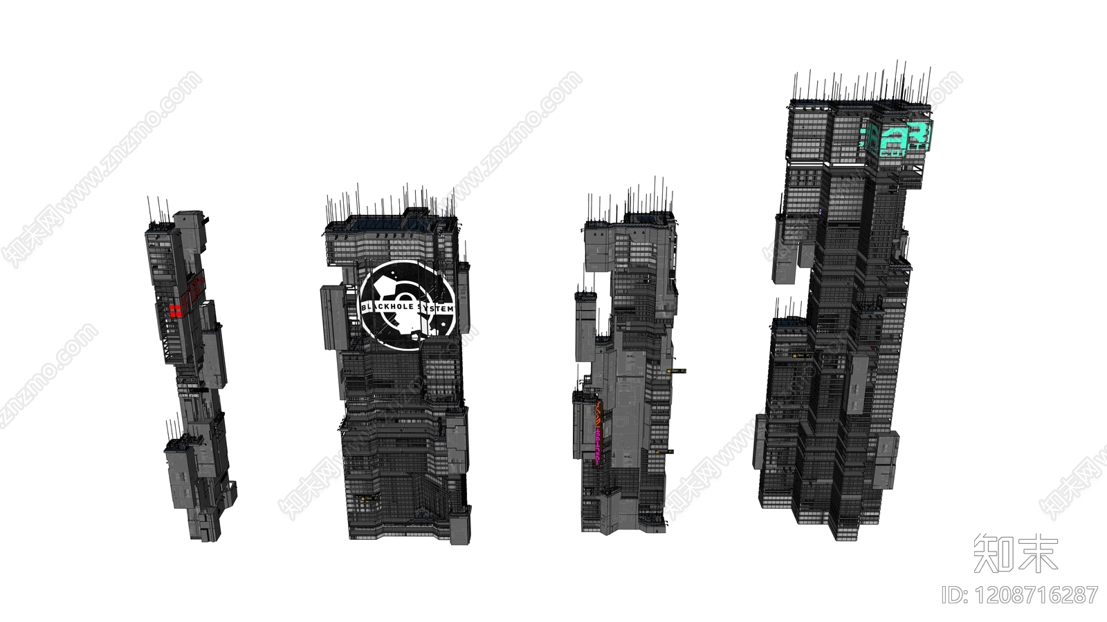工业其他商业建筑SU模型下载【ID:1208716287】