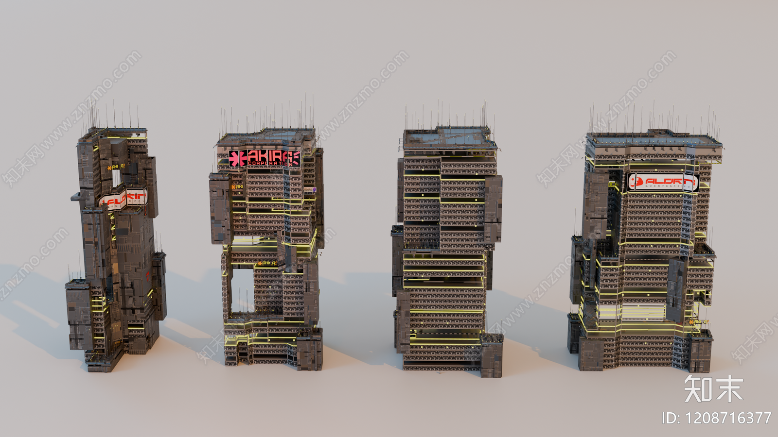 工业其他商业建筑SU模型下载【ID:1208716377】