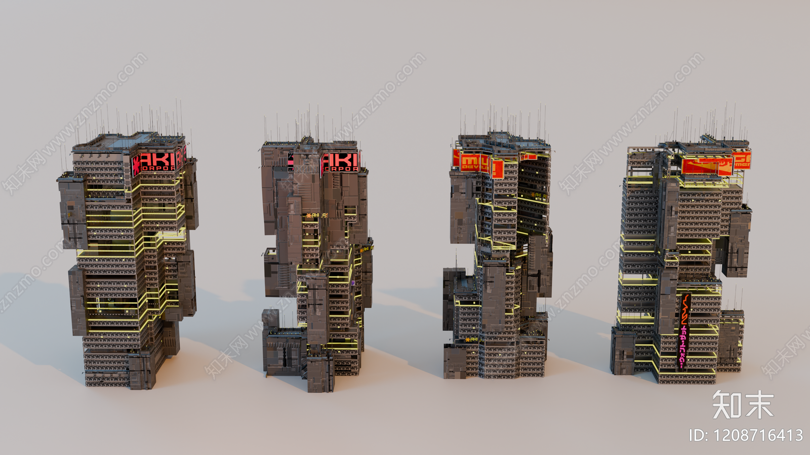 工业其他商业建筑SU模型下载【ID:1208716413】