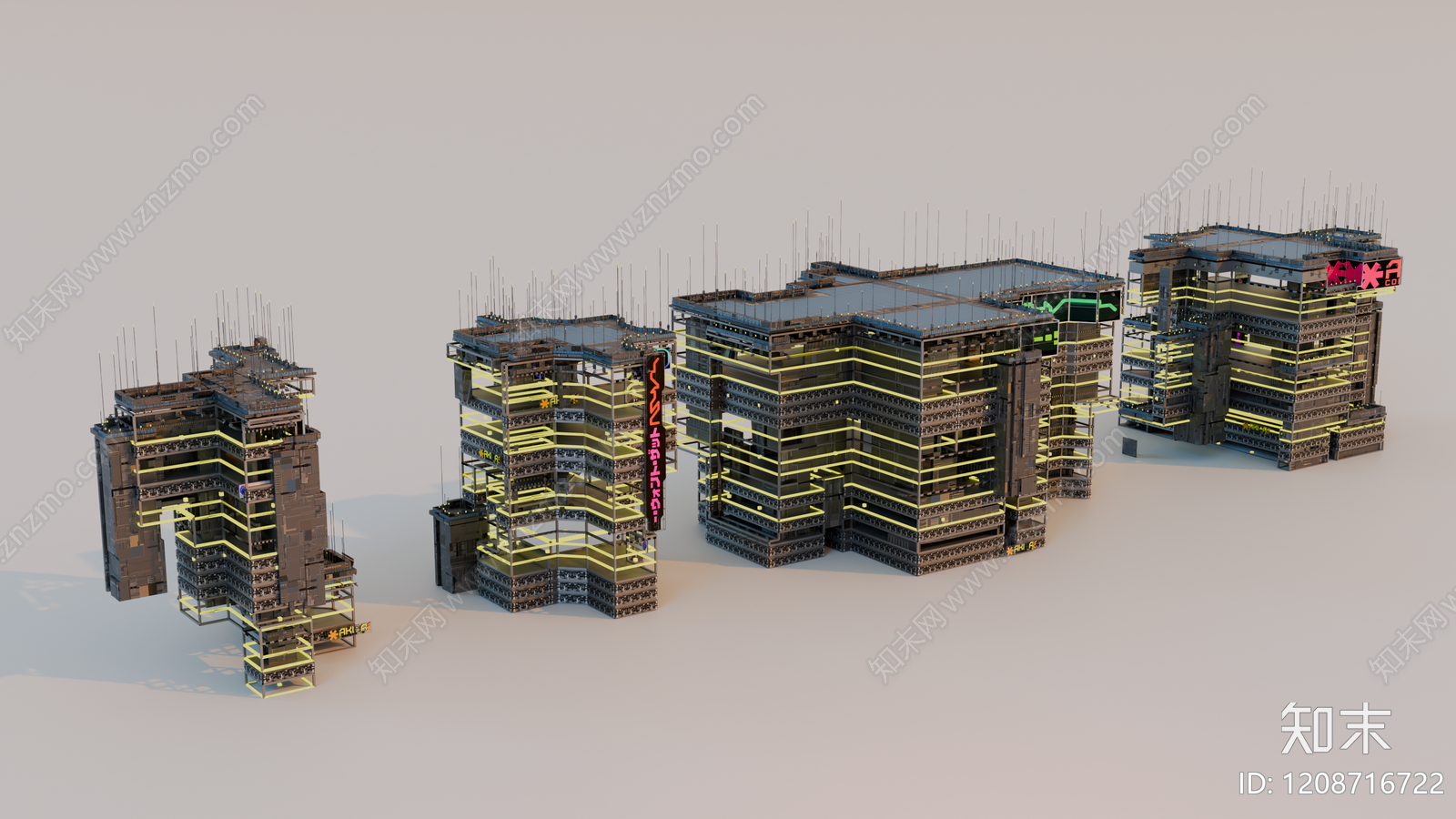 工业其他商业建筑SU模型下载【ID:1208716722】