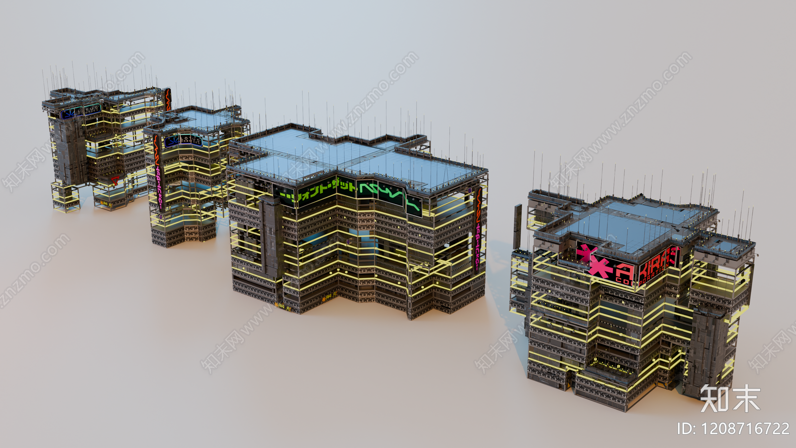 工业其他商业建筑SU模型下载【ID:1208716722】