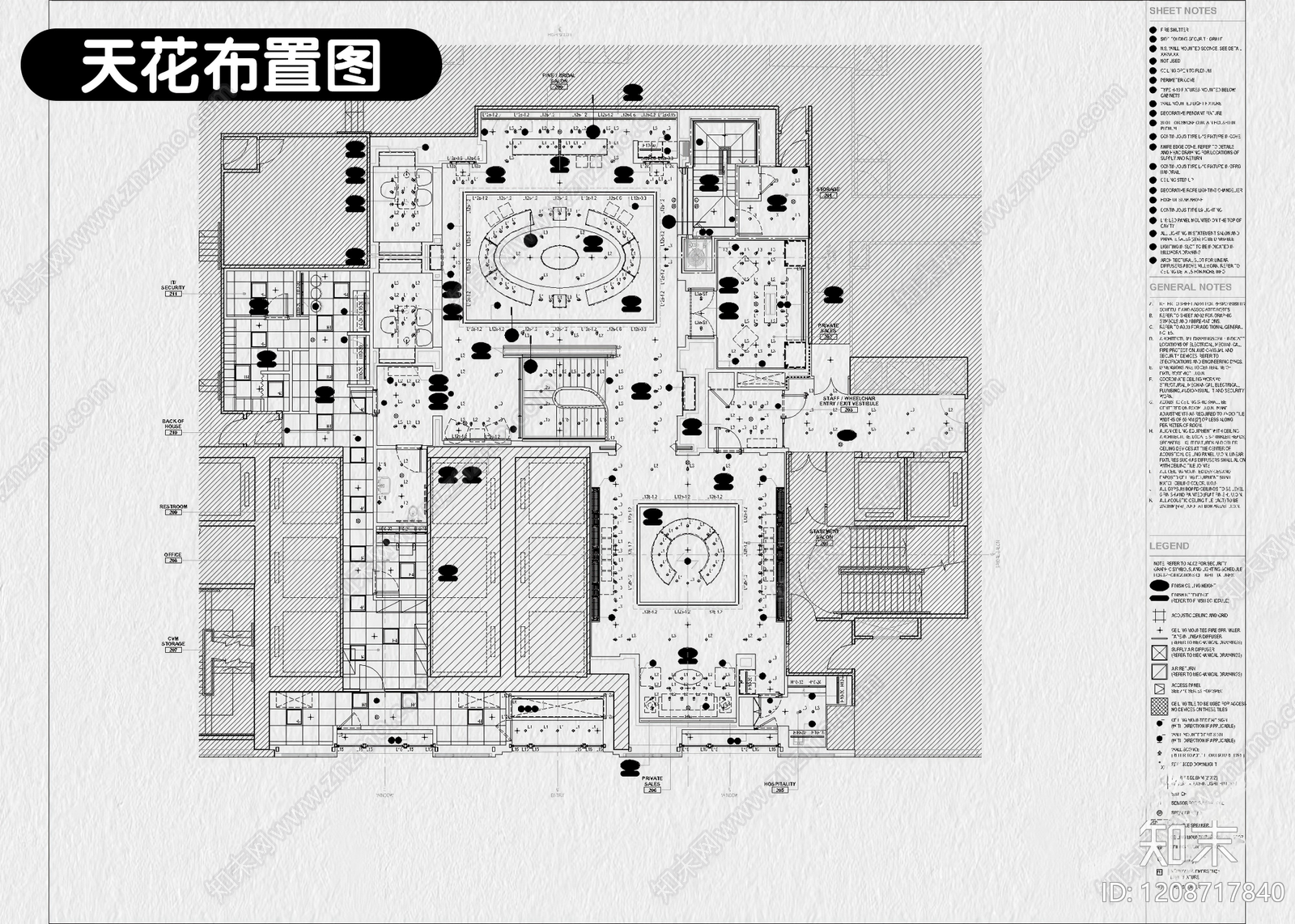 9套珠宝店首饰店黄金店专卖店CAD施工图附效果图cad施工图下载【ID:1208717840】