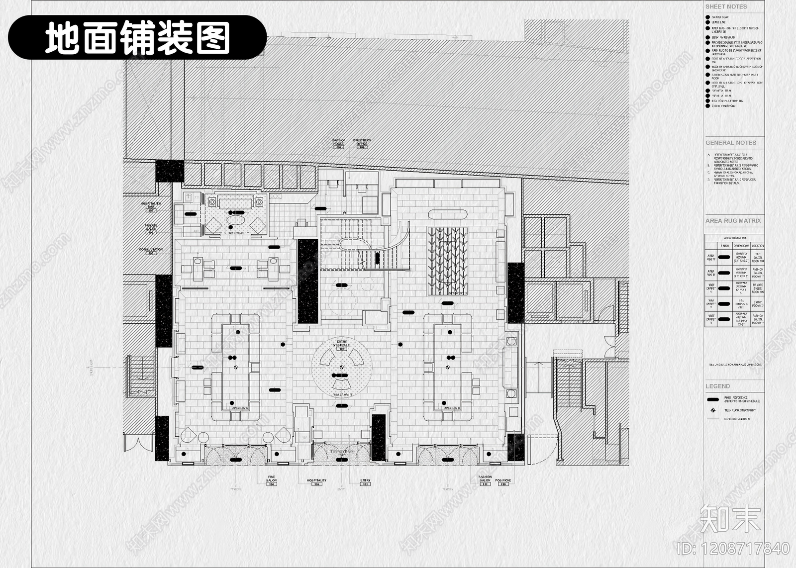9套珠宝店首饰店黄金店专卖店CAD施工图附效果图cad施工图下载【ID:1208717840】