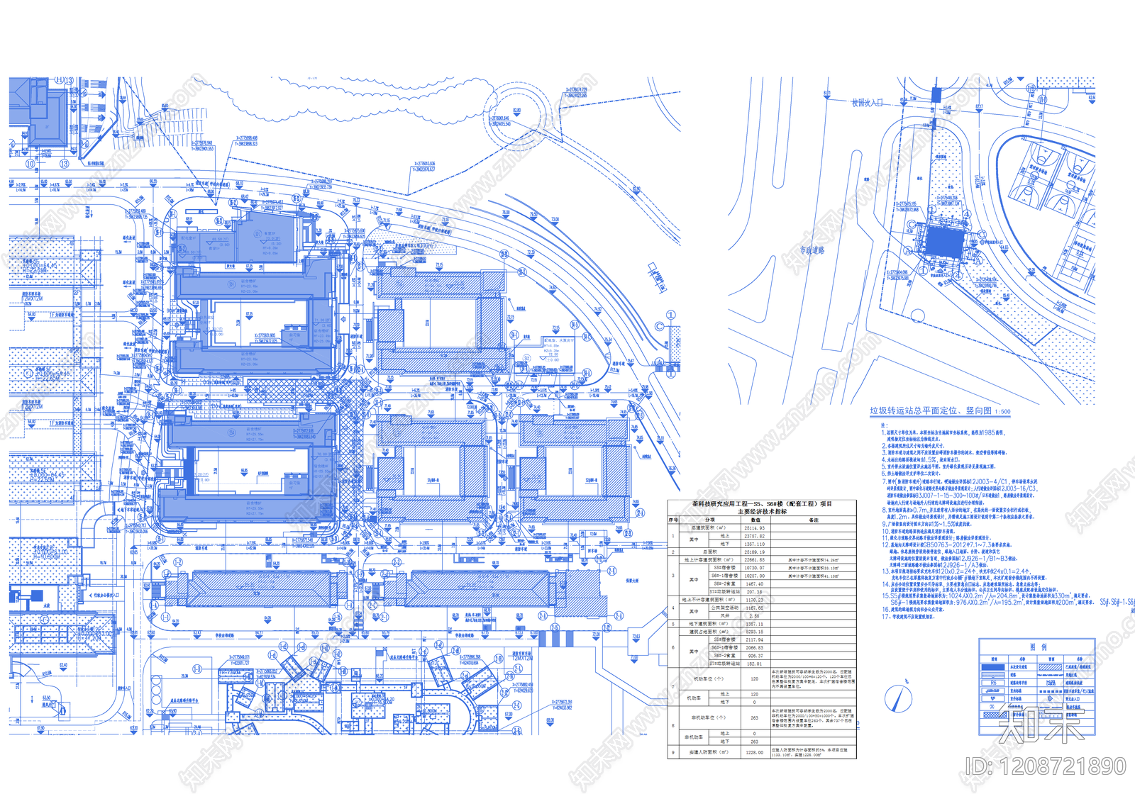 现代学校建筑cad施工图下载【ID:1208721890】