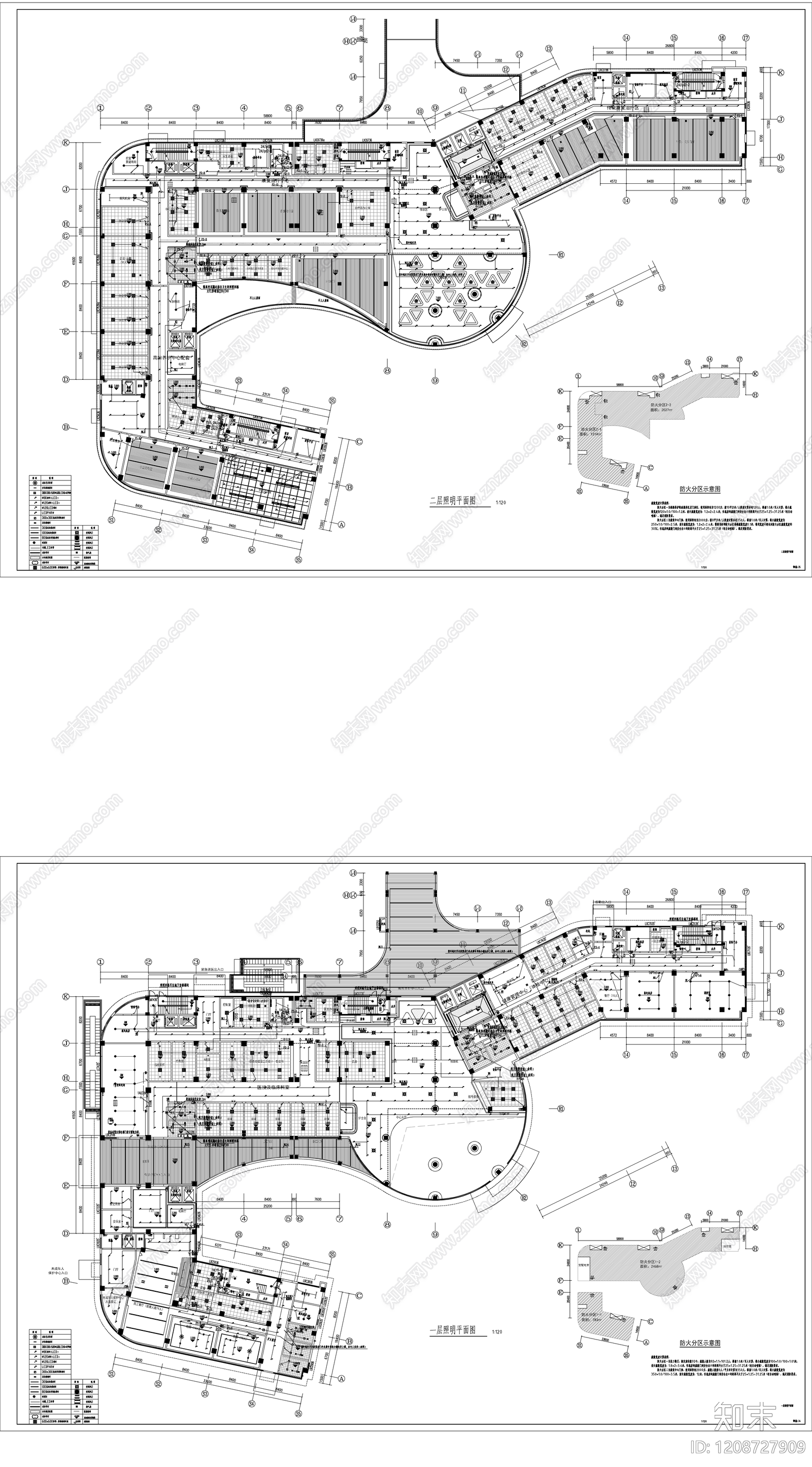 火灾自动报警系统cad施工图下载【ID:1208727909】