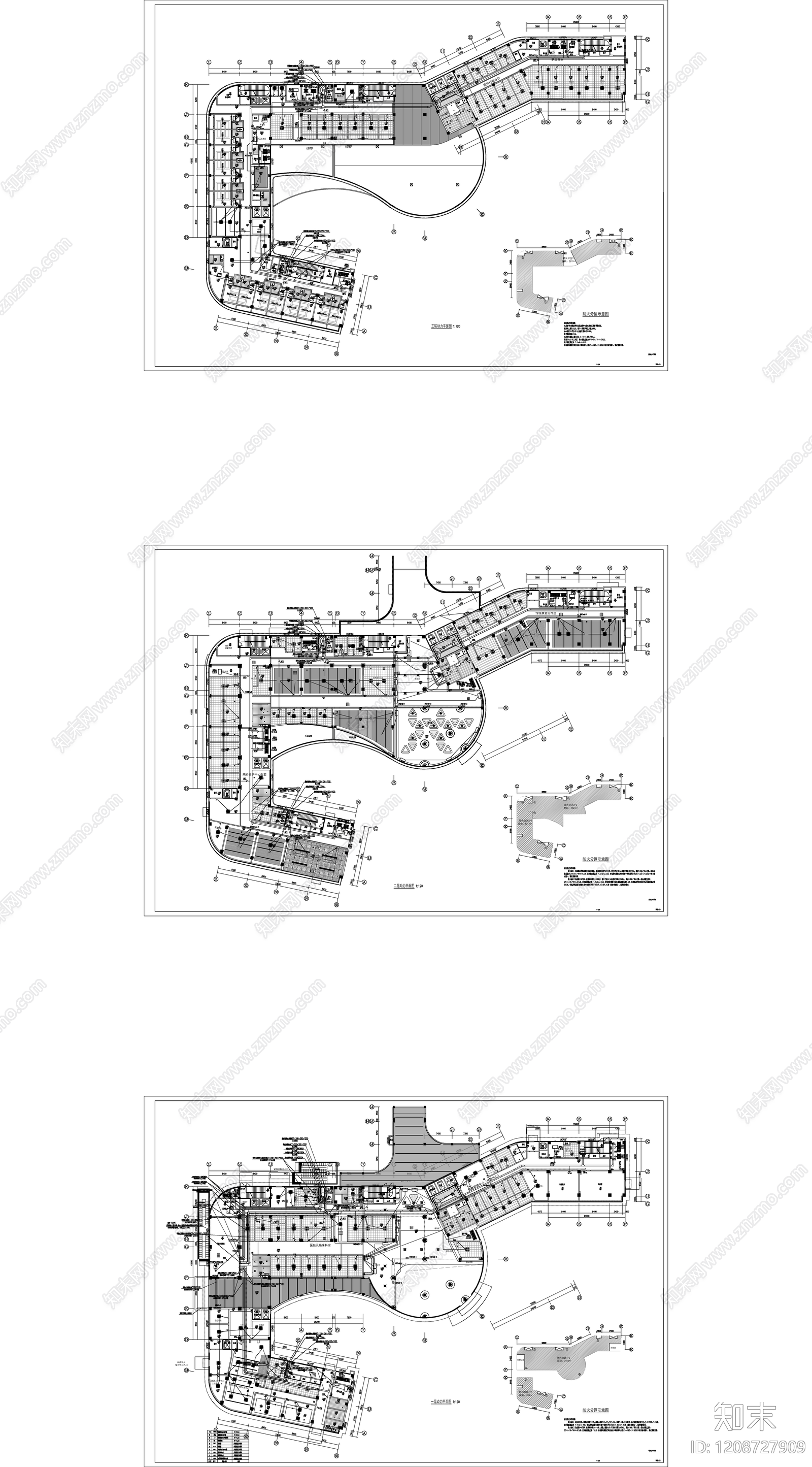 火灾自动报警系统cad施工图下载【ID:1208727909】
