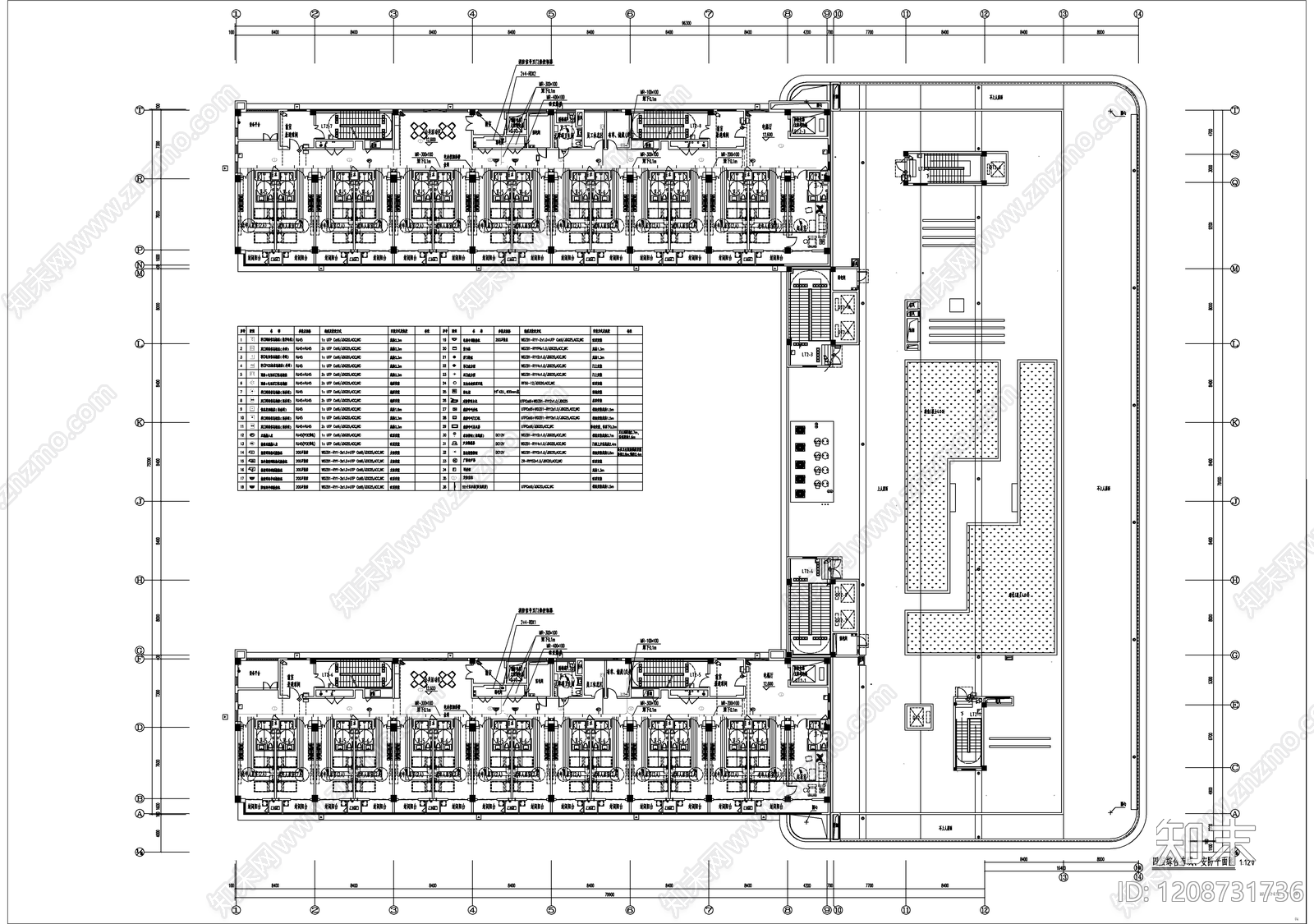 通信网络系统cad施工图下载【ID:1208731736】