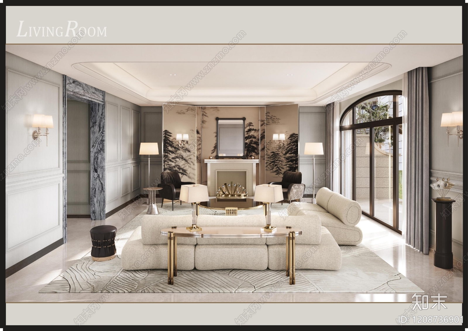 意式轻奢别墅下载【ID:1208736901】