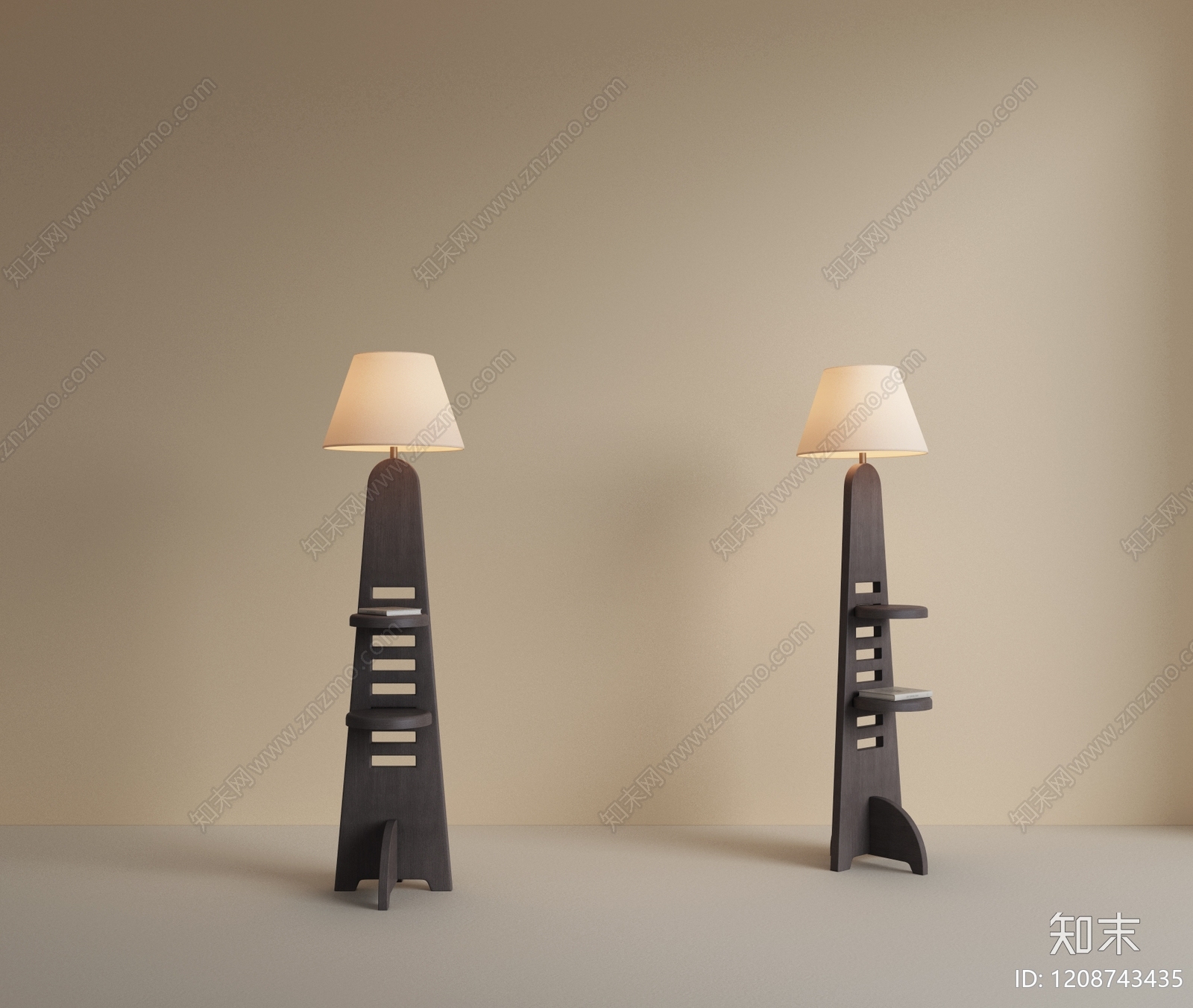 现代简约落地灯3D模型下载【ID:1208743435】