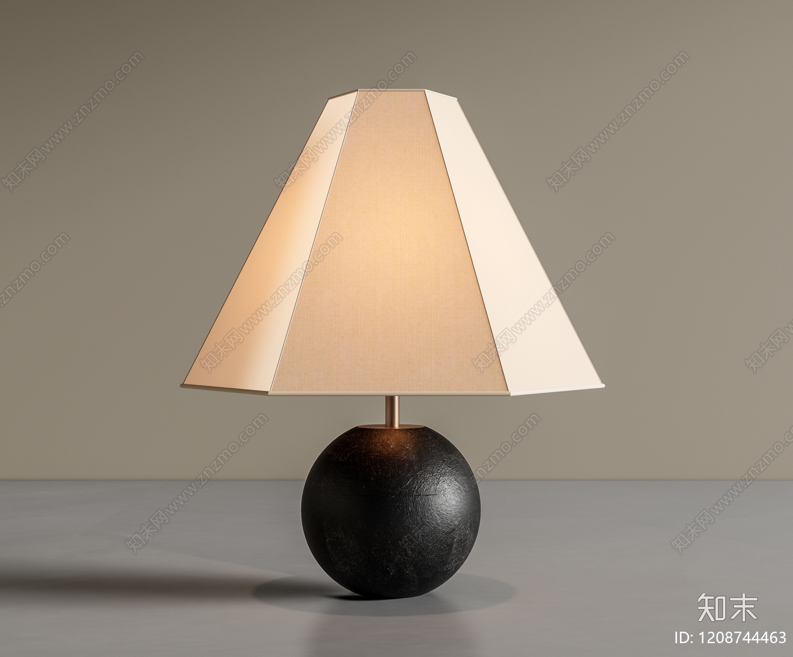 现代简约台灯3D模型下载【ID:1208744463】
